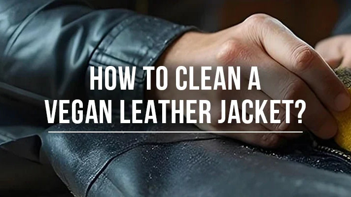 How to Clean a Vegan Leather Jacket?
