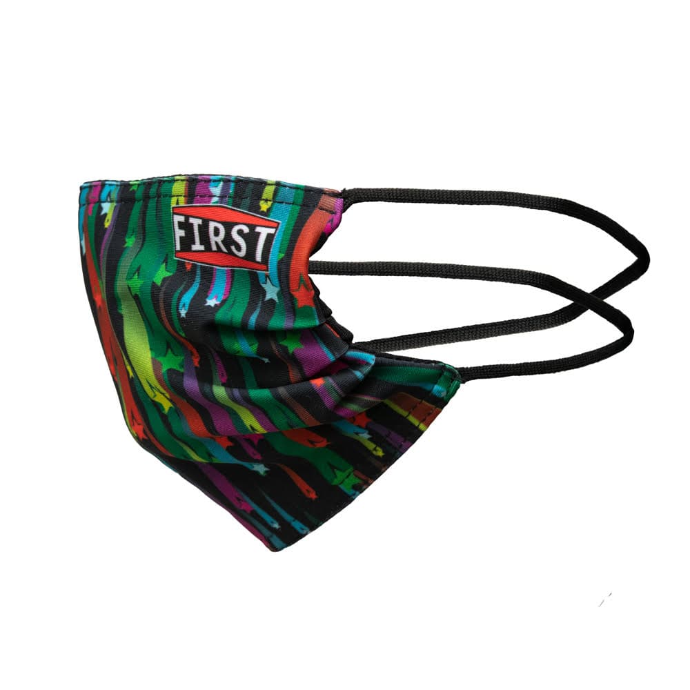 2-Ply Falling Stars Reusable Non-Medical Breathable & Elastic Ear Bands Face Masks (5-Pcs Pack) Face Mask First Manufacturing Company