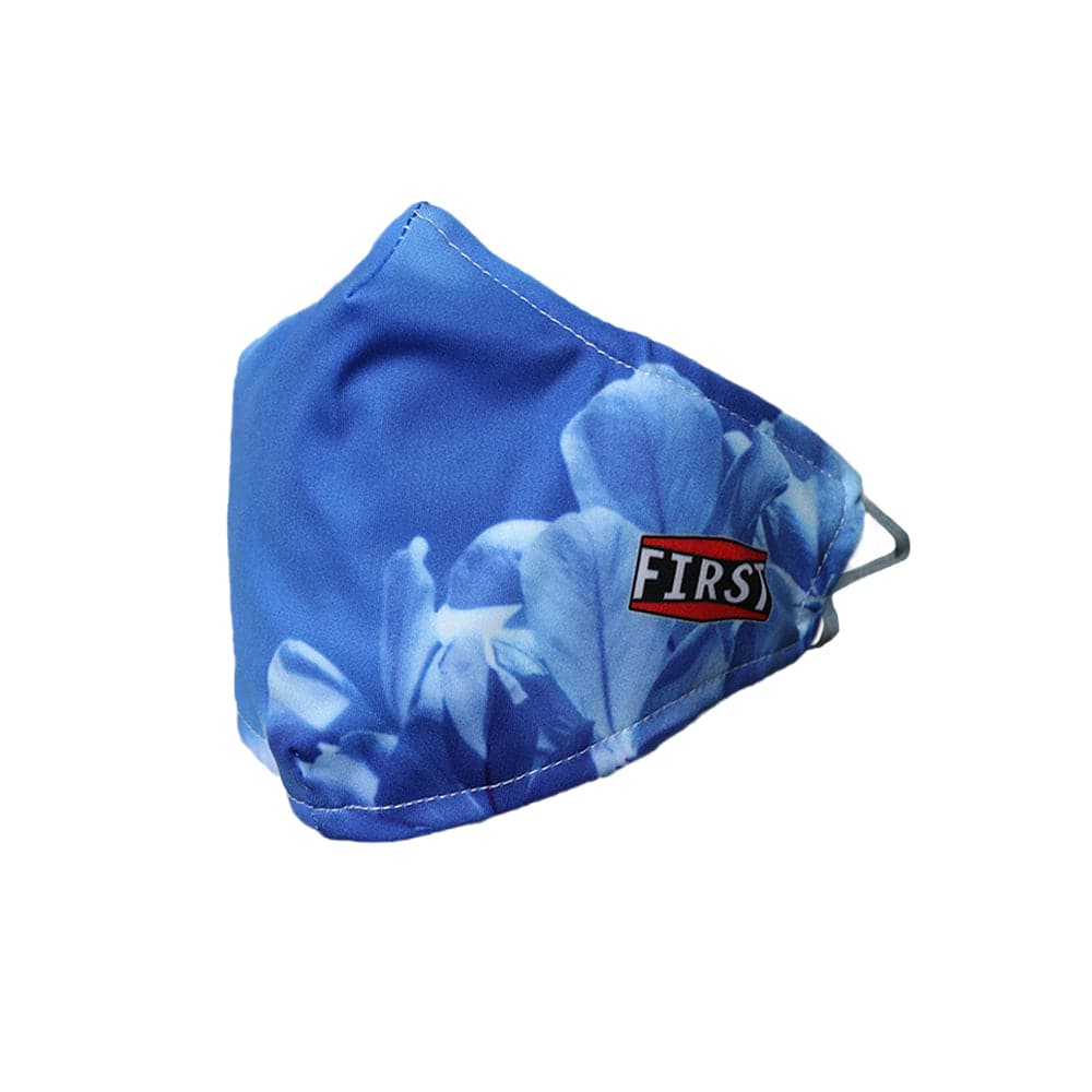 2-Ply Sky Blue Reusable Non-Medical Breathable & Elastic Ear Bands Face Masks (5-Pcs Pack) Face Mask First Manufacturing Company