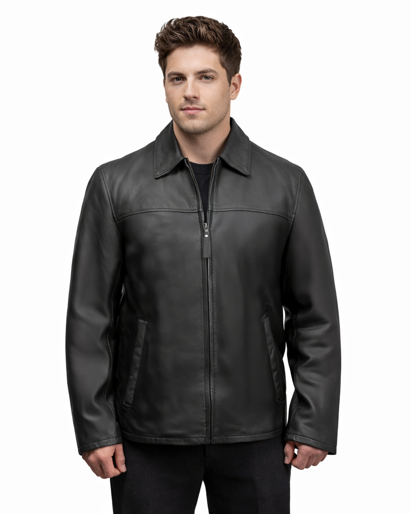 Ethan Men's Fashion Jacket JIM & MARY LOU Black XS