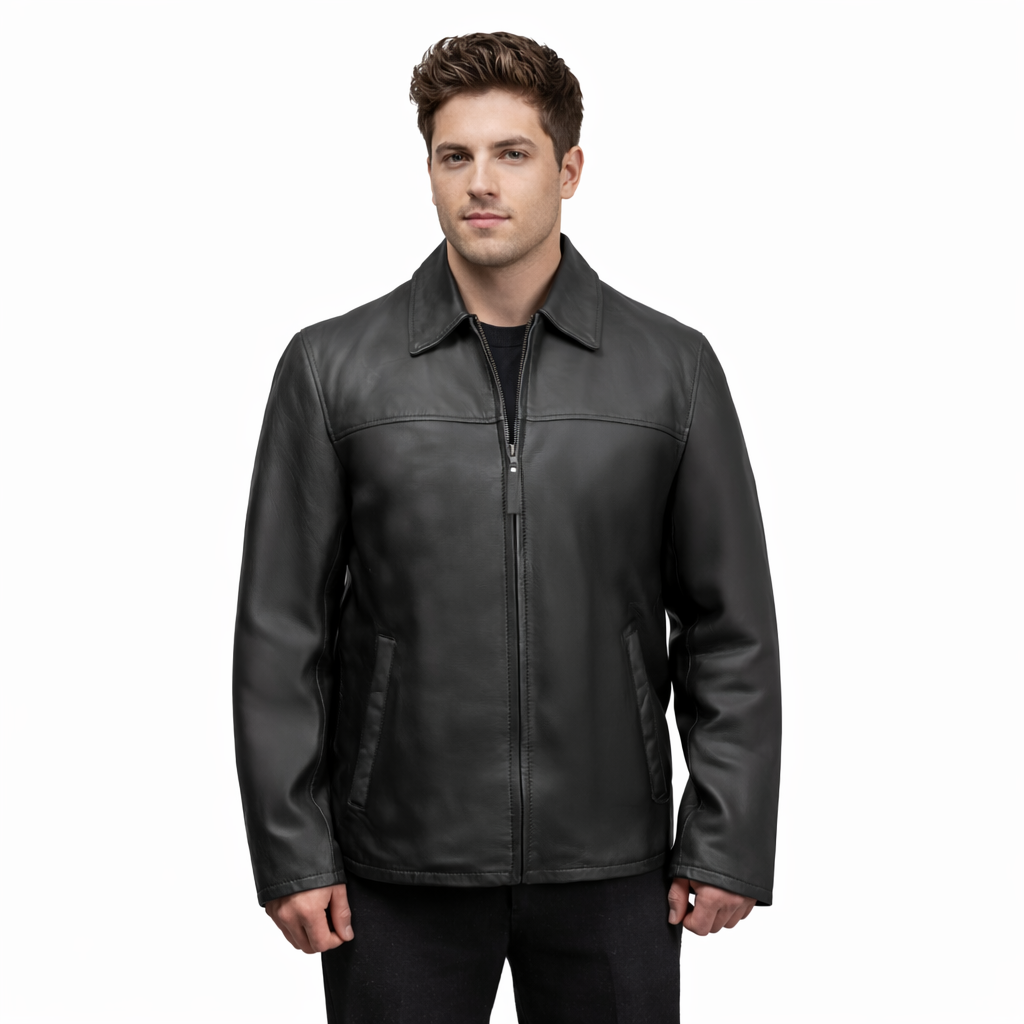 Ethan Men's Fashion Jacket JIM & MARY LOU Black XS