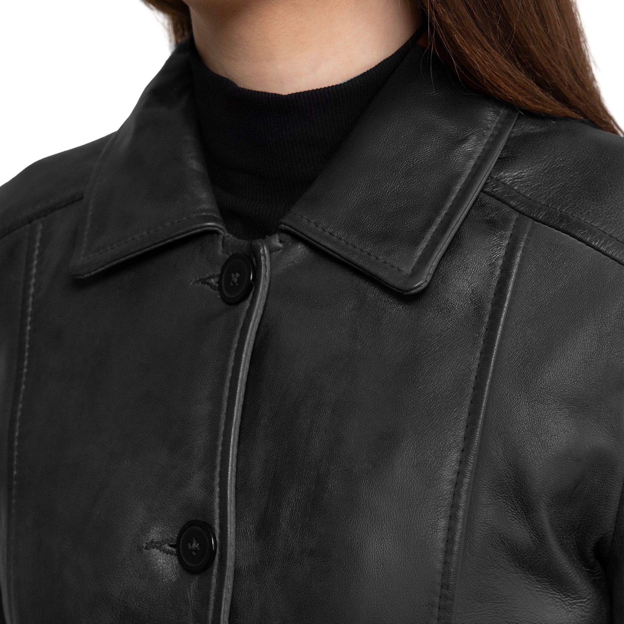 Jammie Women's New Zealand Lambskin Leather JIM & MARY LOU