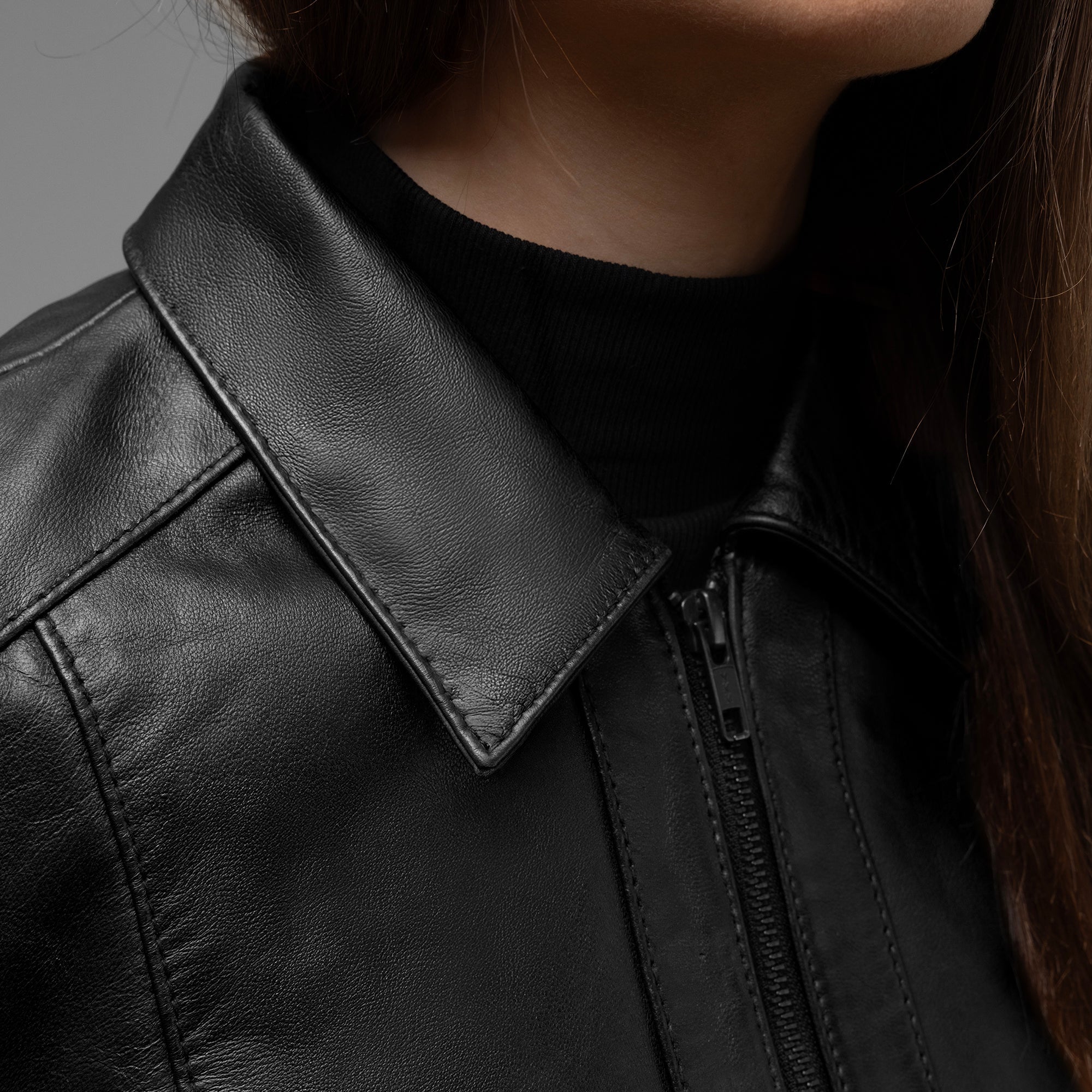 Fleur Women's Leather Jacket FMCo NY