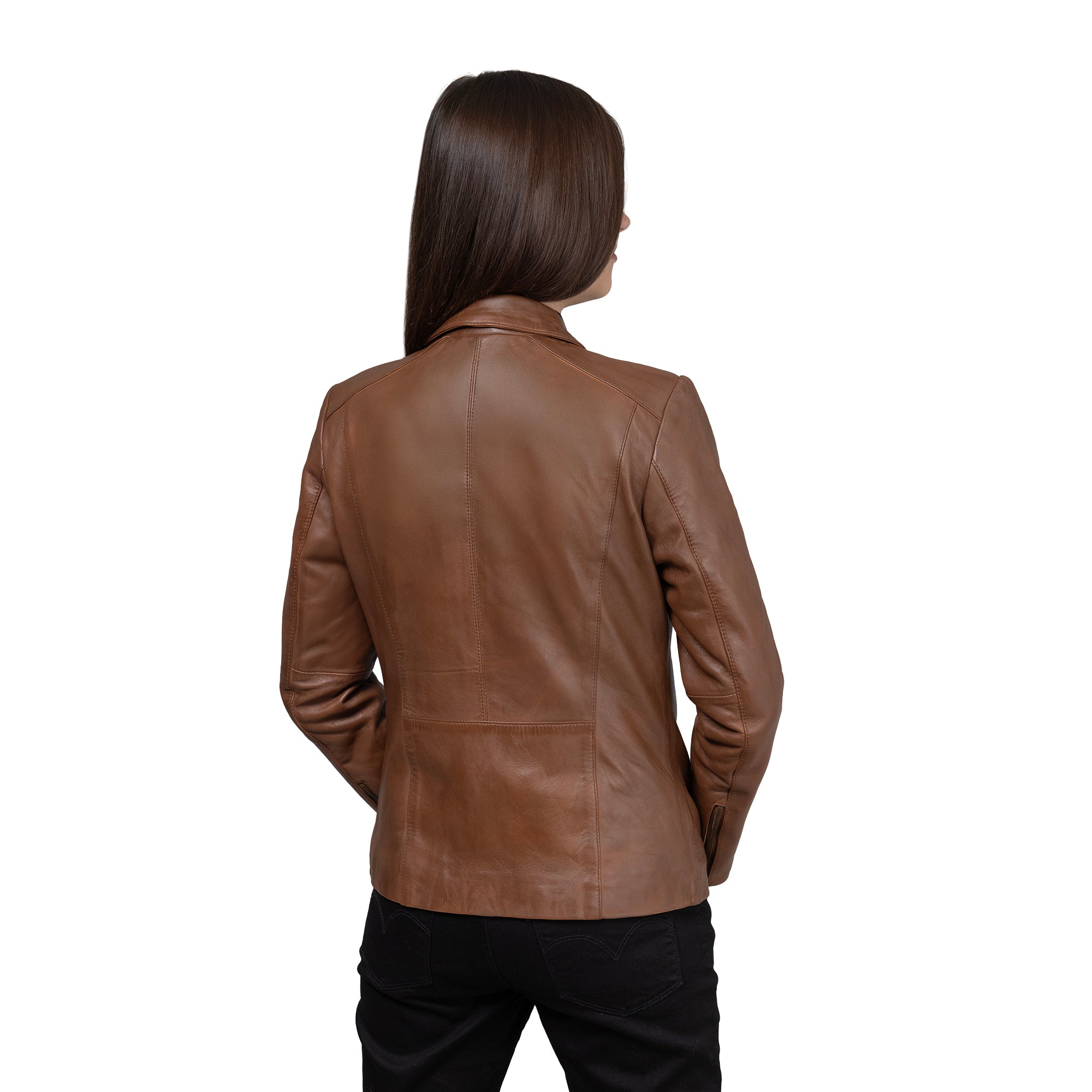 Fleur Women's Leather Jacket FMCo NY