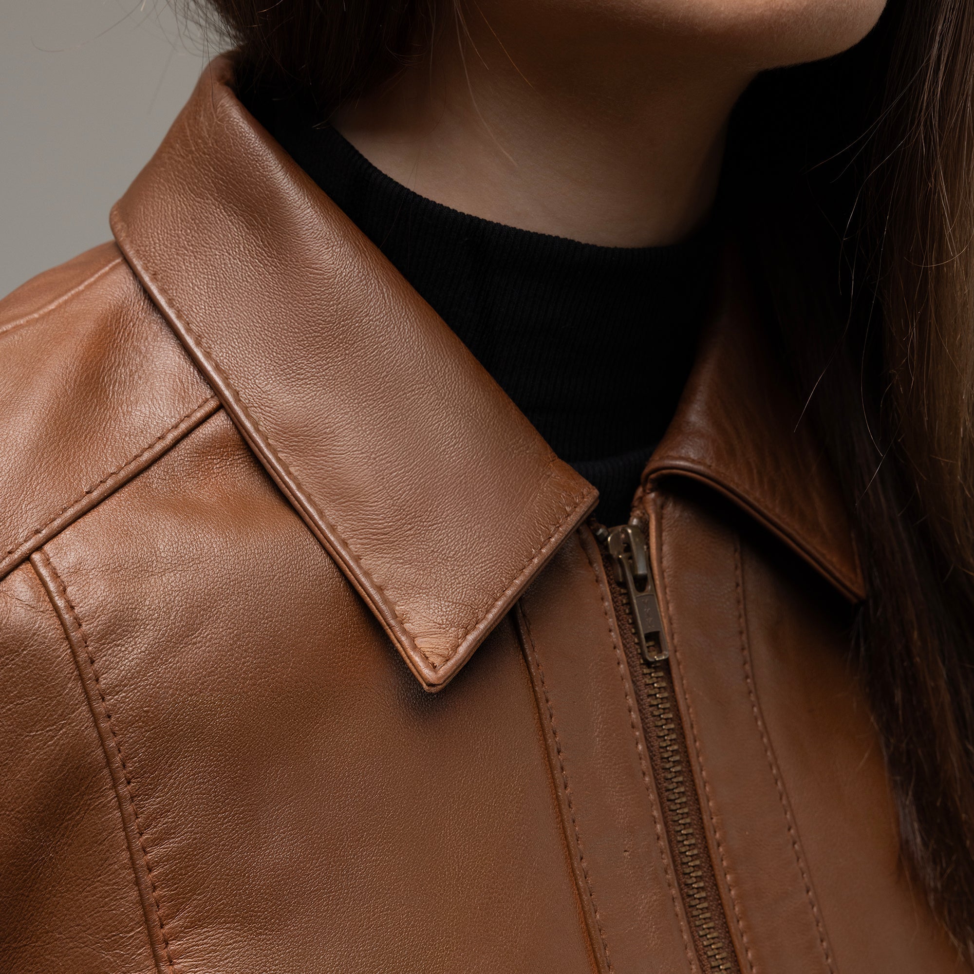 Fleur Women's Leather Jacket FMCo NY
