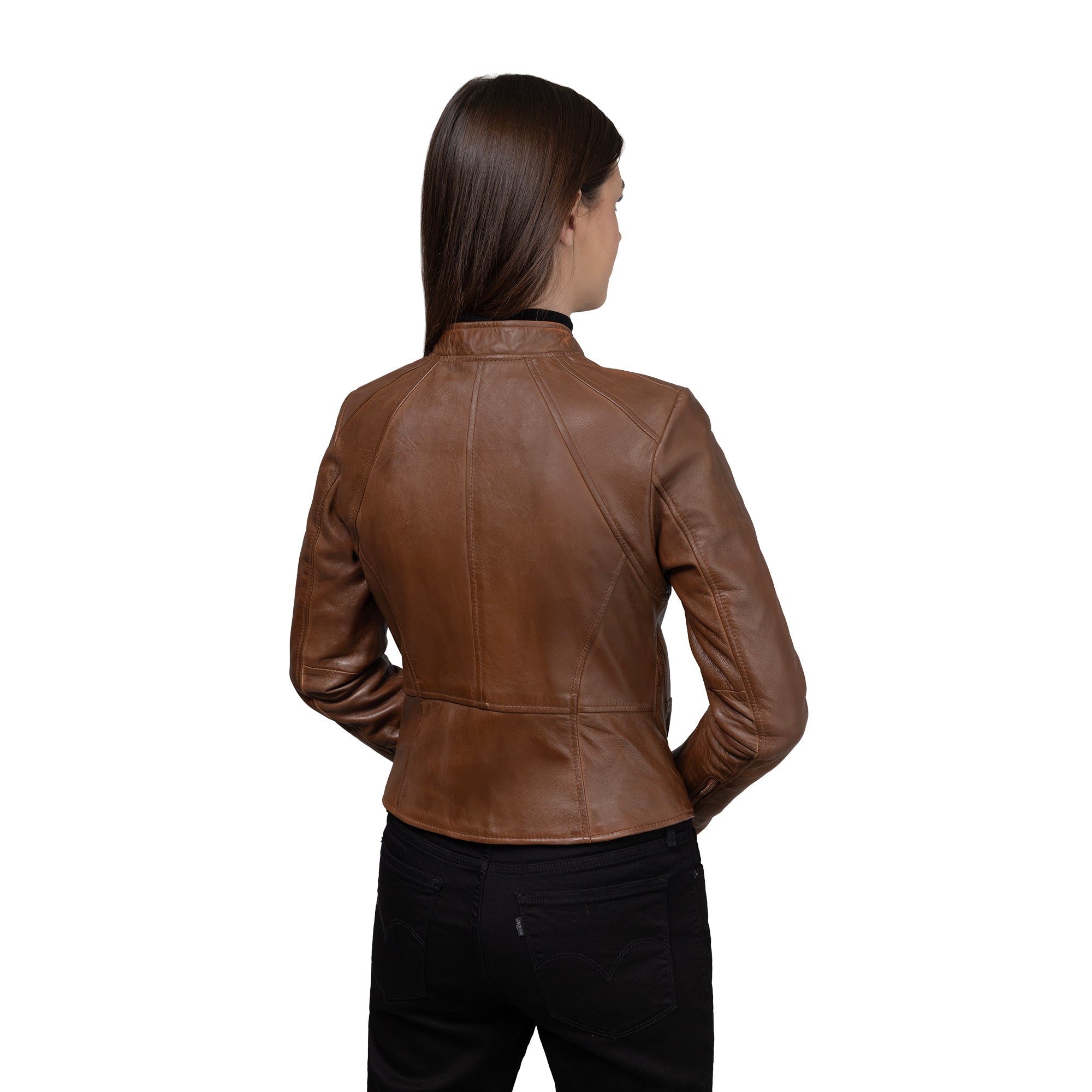 Claire Women's Leather Jacket FMCo NY