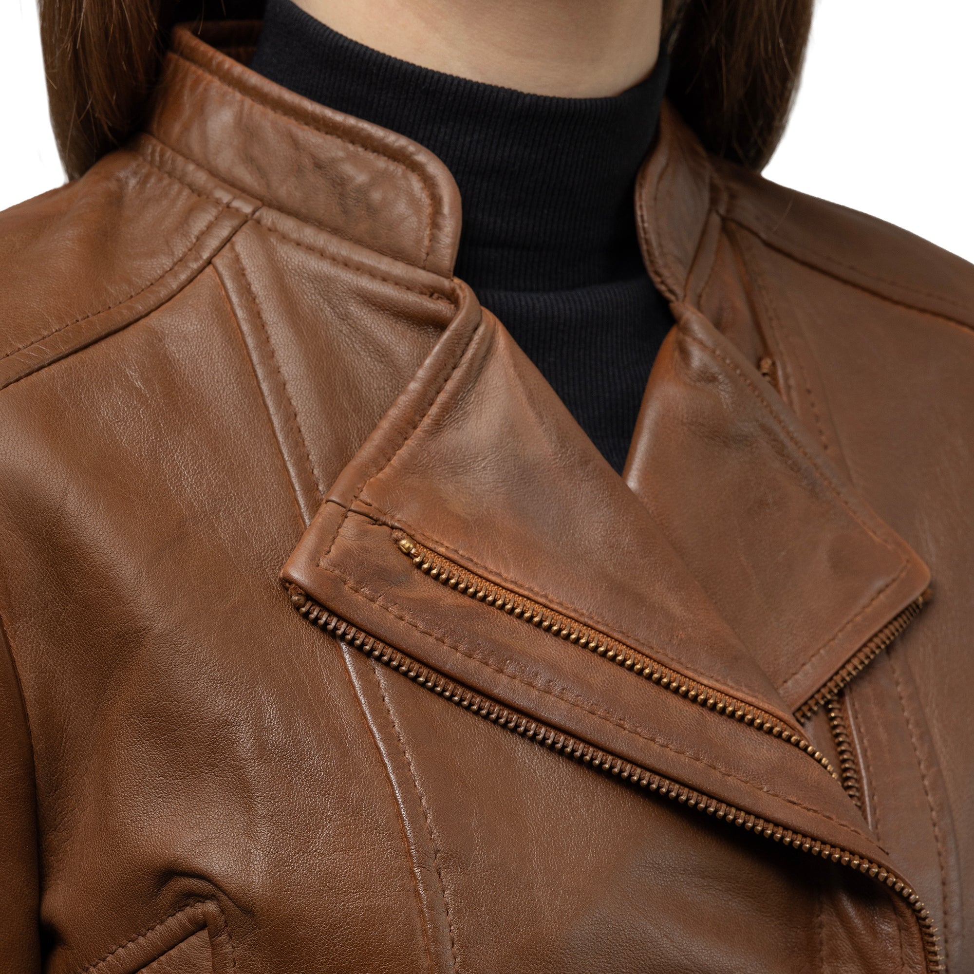 Claire Women's Leather Jacket FMCo NY