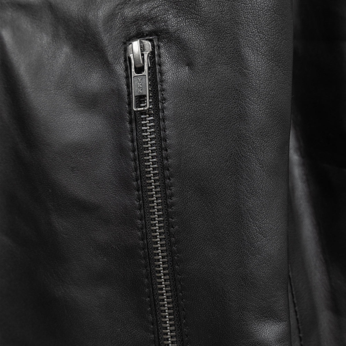 Serena Women's Asymmetrical Zipper Leather Jacket Jim & Mary Lou