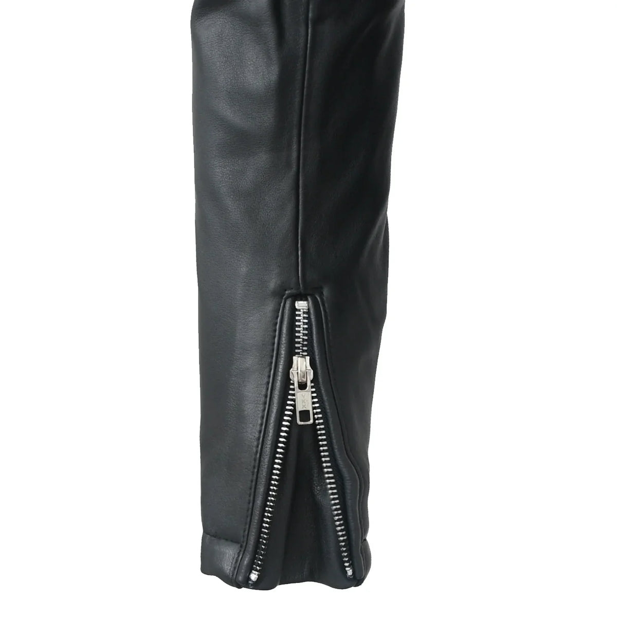 Lennox Moto Style Leather Jacket Women's Fashion Leather Jacket FMCo
