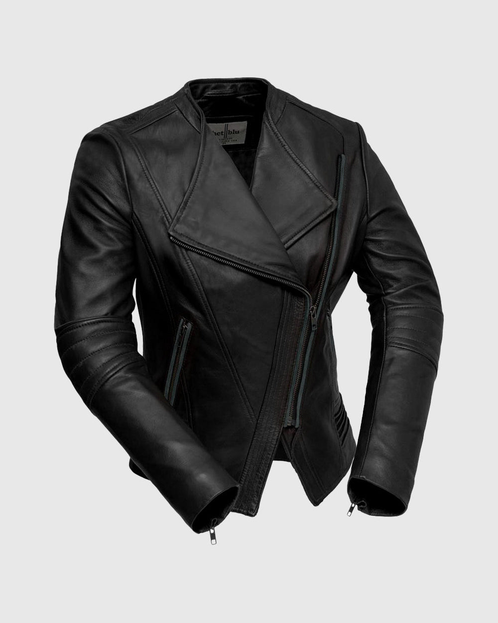 Trish Womens Leather Jacket Black Women's Leather Jacket Whet Blu NYC