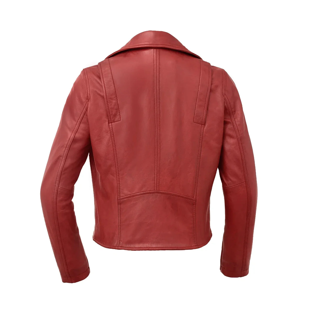 Lennox Moto Style Leather Jacket Women's Fashion Leather Jacket FMCo