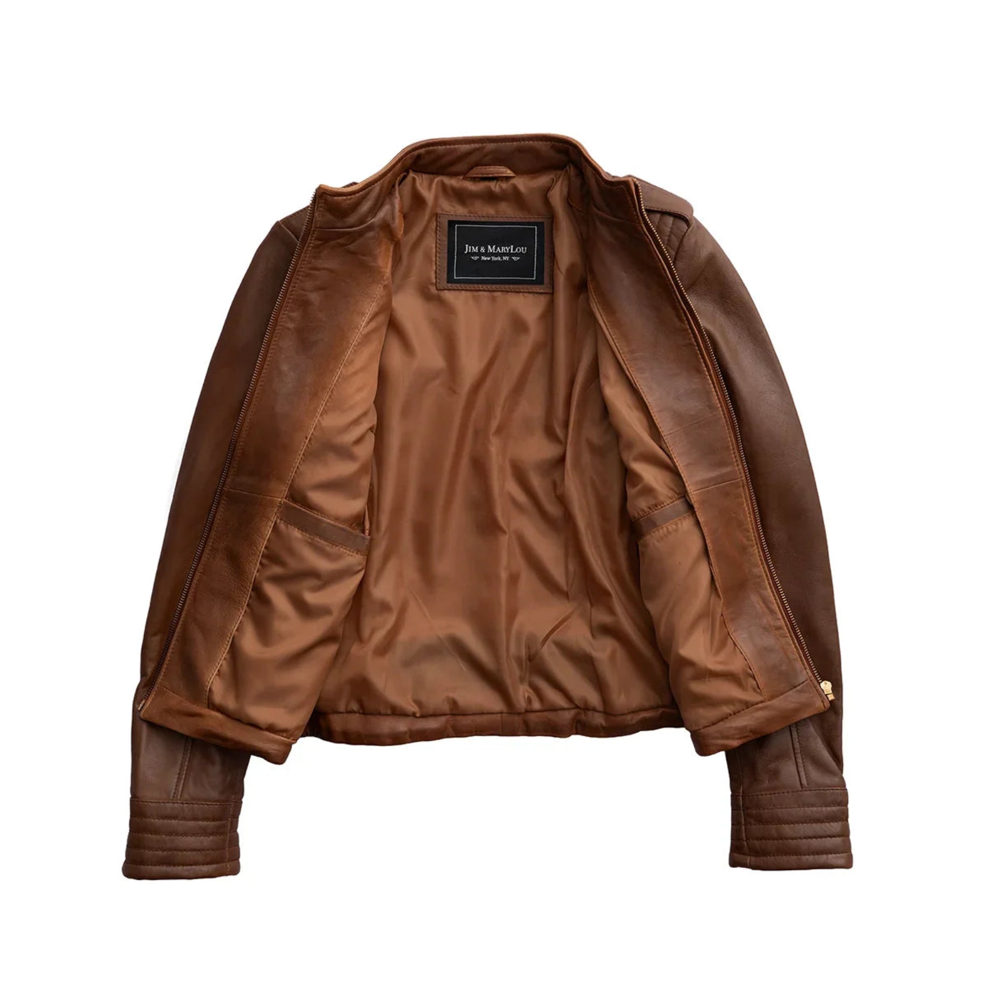 Alessandra Women's Leather Jacket FMCo NY