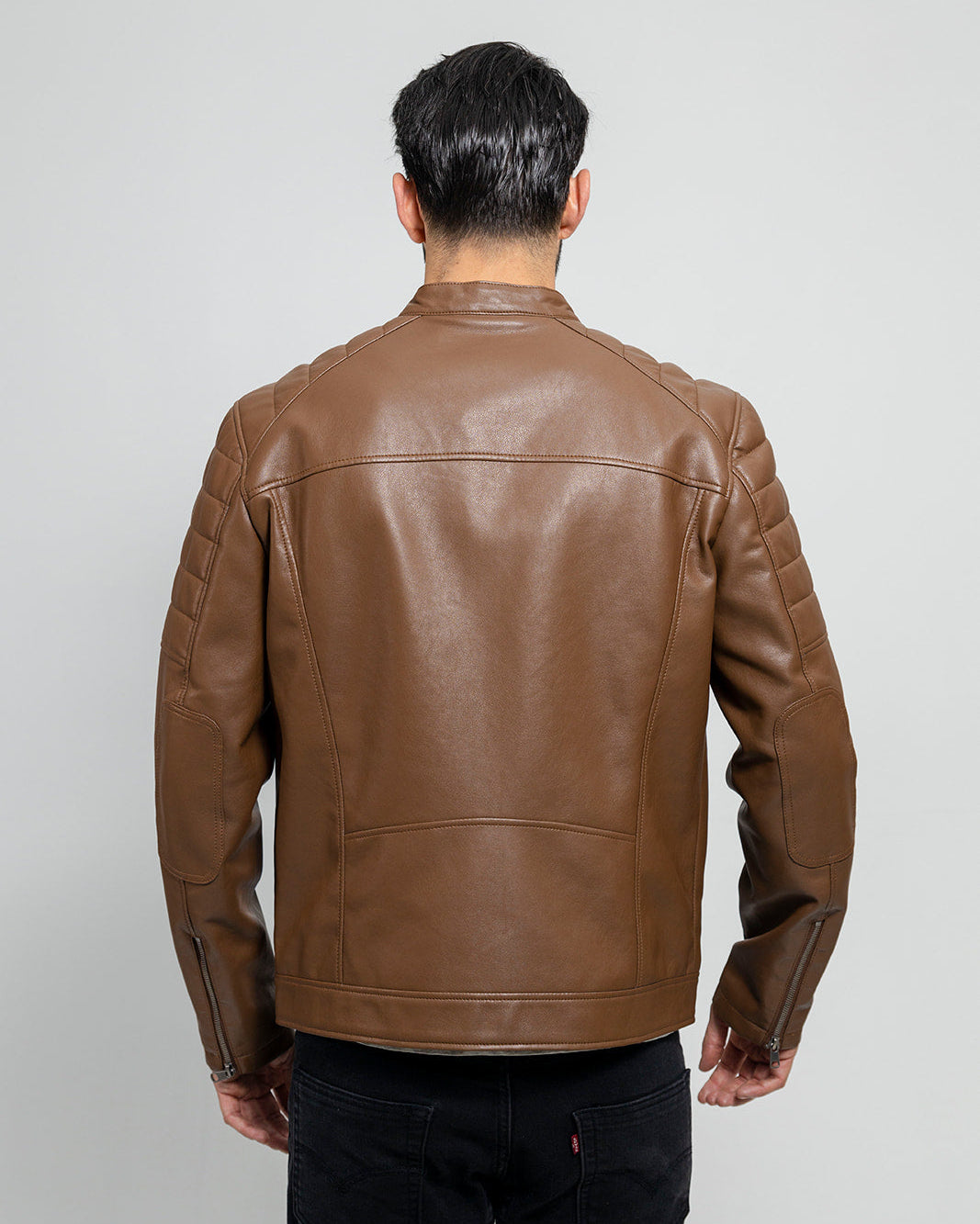Dustin Men's Vegan Faux Leather Jacket Men's Vegan Faux Leather jacket Whet Blu NYC