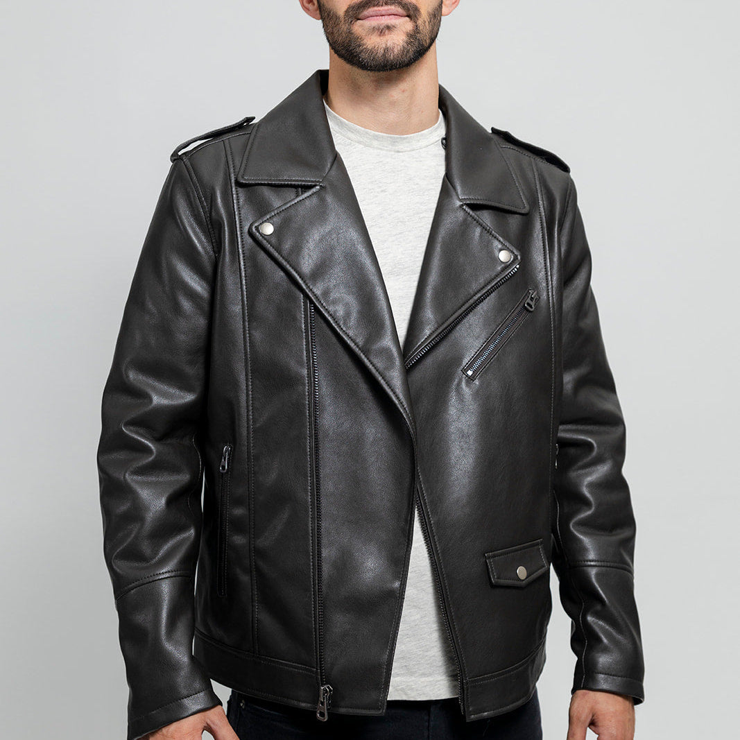 Nash Vegan Faux Leather Jacket