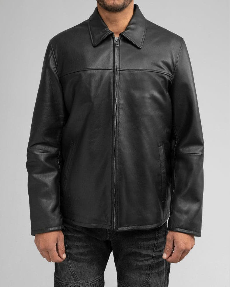 Anderson Men's Cowhide Leather Jacket Men's Leather Jacket Whet Blu NYC