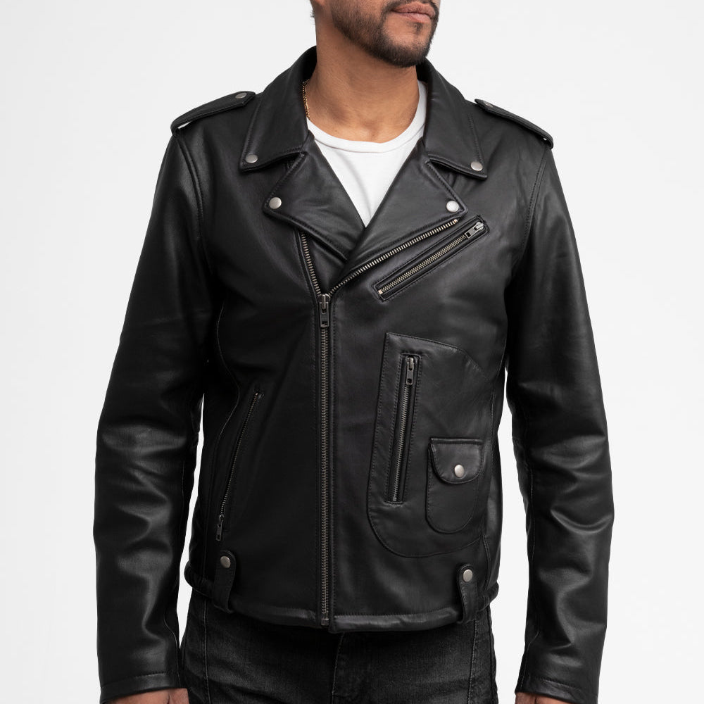 Anthony Mens Fashion Jacket Men's New Zealand Lambskin Jacket