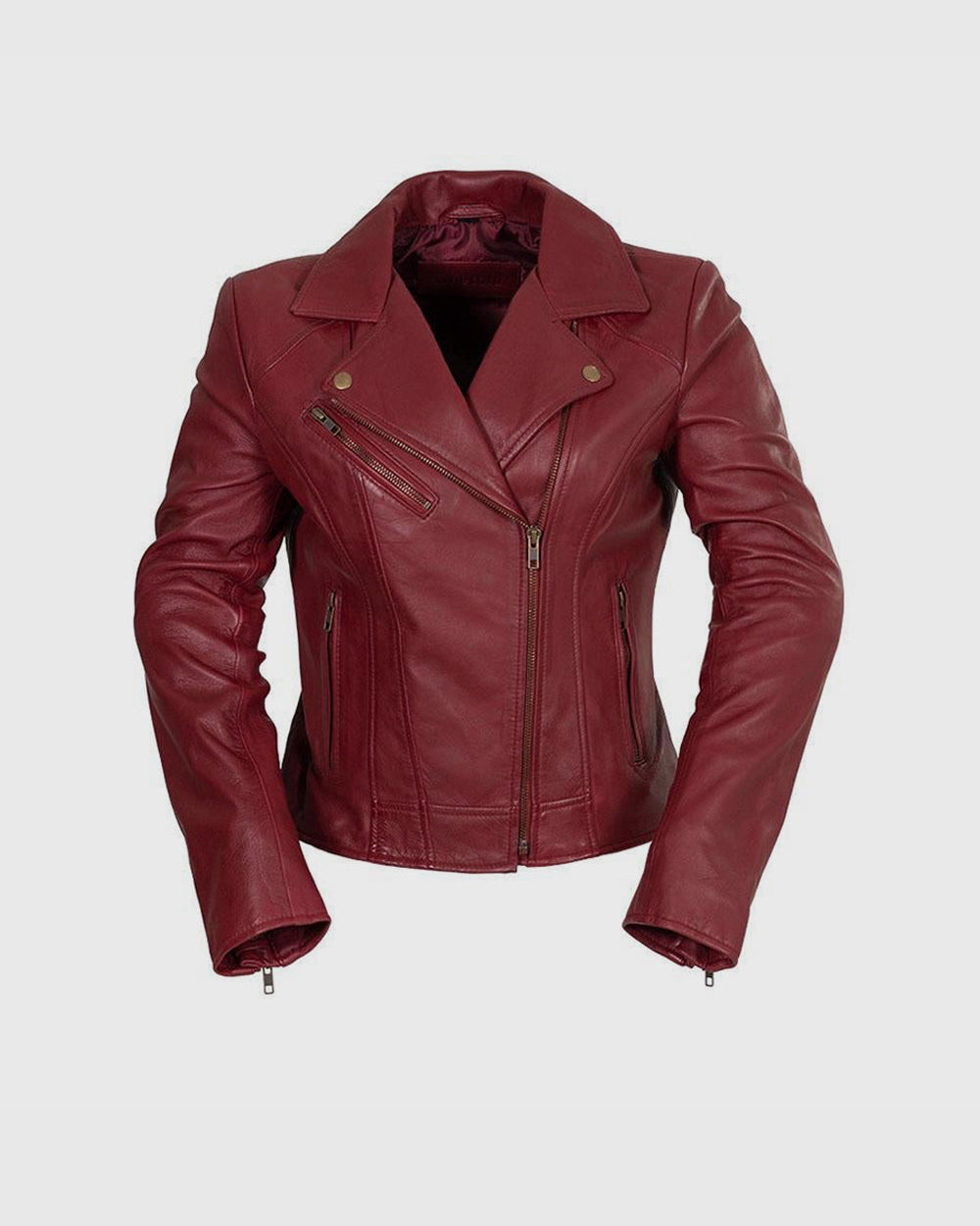 Betsy Womens Fashion Leather Jacket Women's Leather Jacket Whet Blu NYC