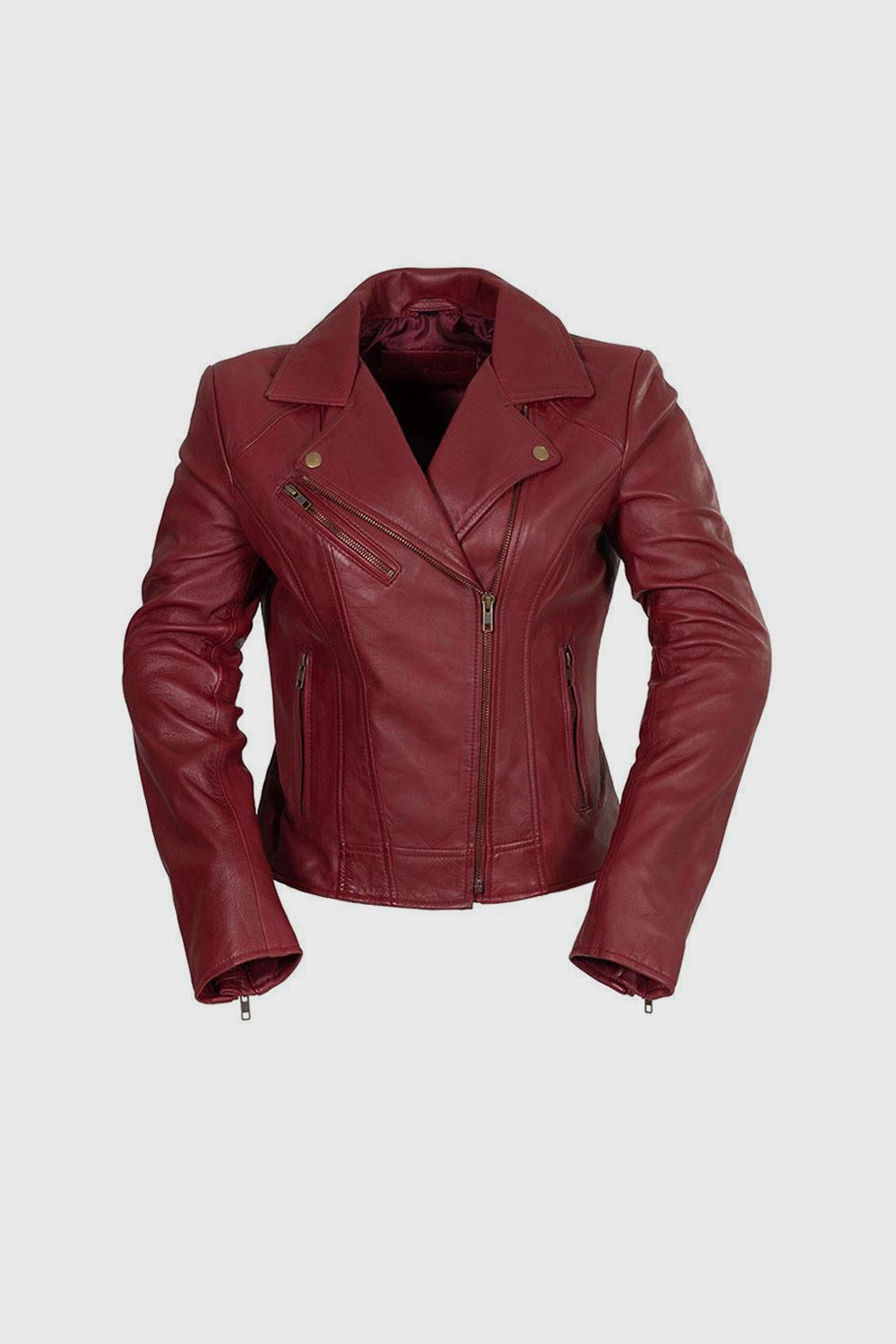 Betsy Womens Fashion Leather Jacket Women's Leather Jacket Whet Blu NYC