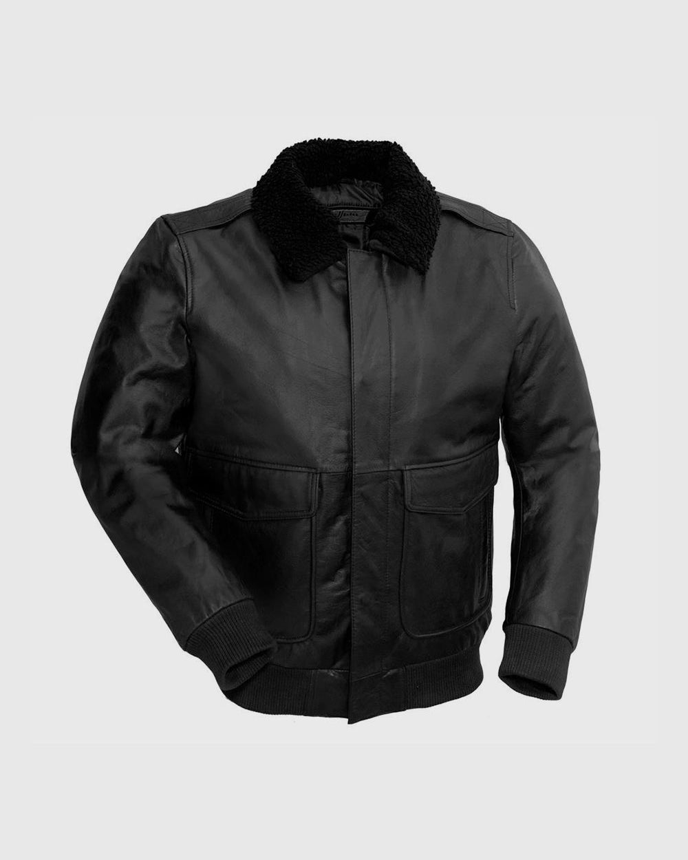Bomber Men's Fashion Leather Jacket Men's Bomber Jacket Whet Blu NYC