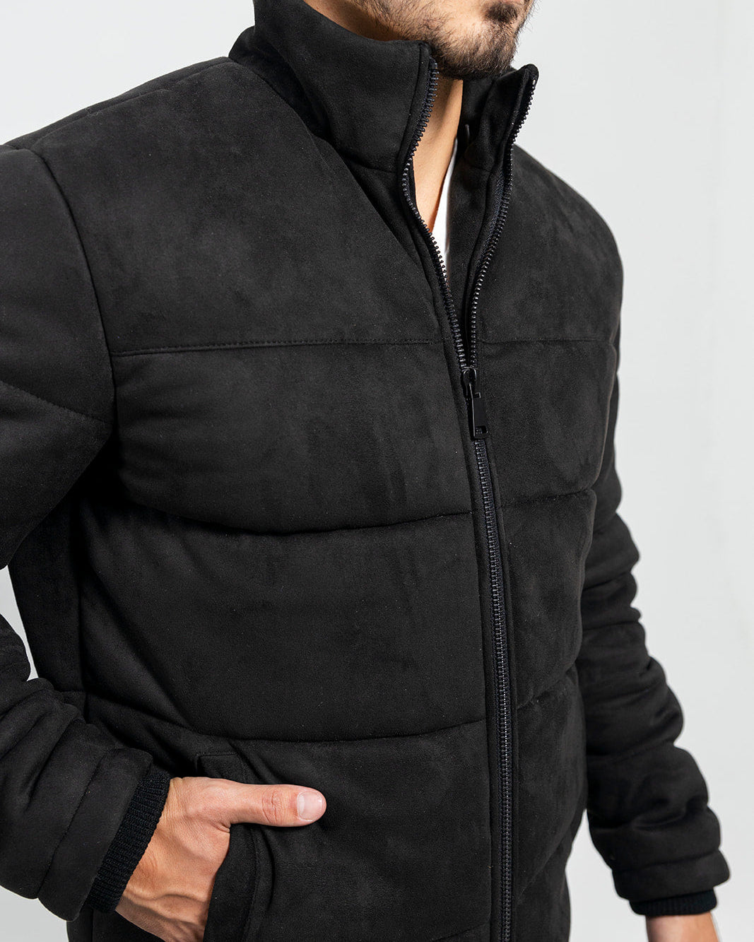 Brady Men's Vegan Faux Suede Jacket Men's Vegan Faux Suede Jacket Whet Blu NYC