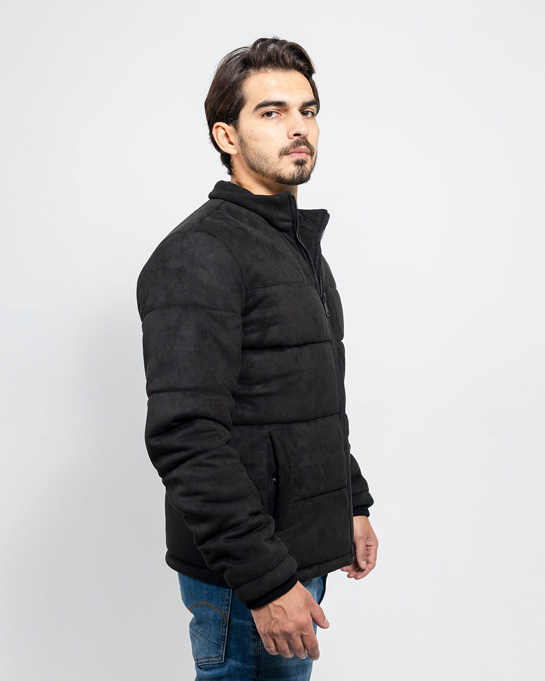 Brady Men's Vegan Faux Suede Jacket Men's Vegan Faux Suede Jacket Whet Blu NYC