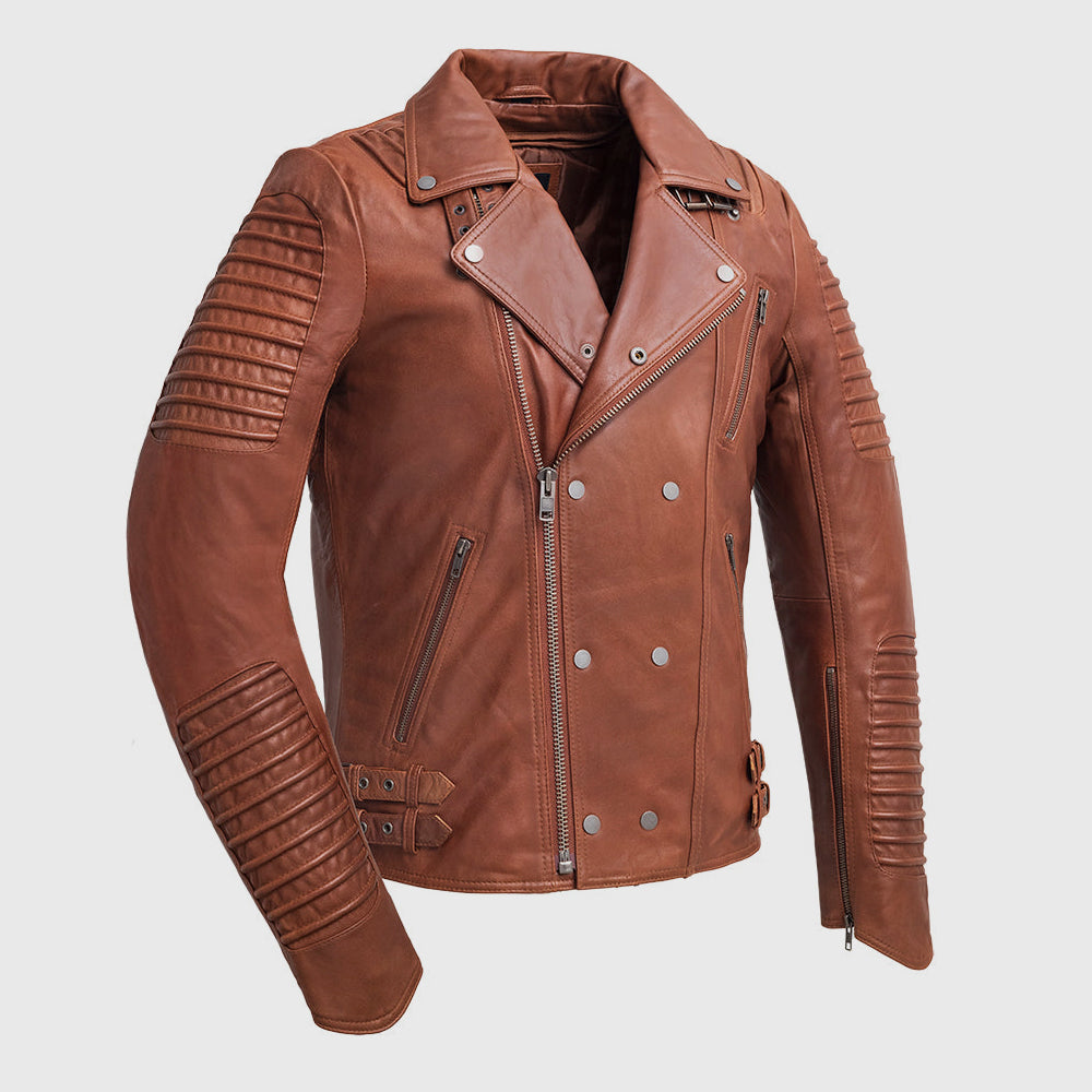 Brooklyn Mens Lambskin Leather Jacket