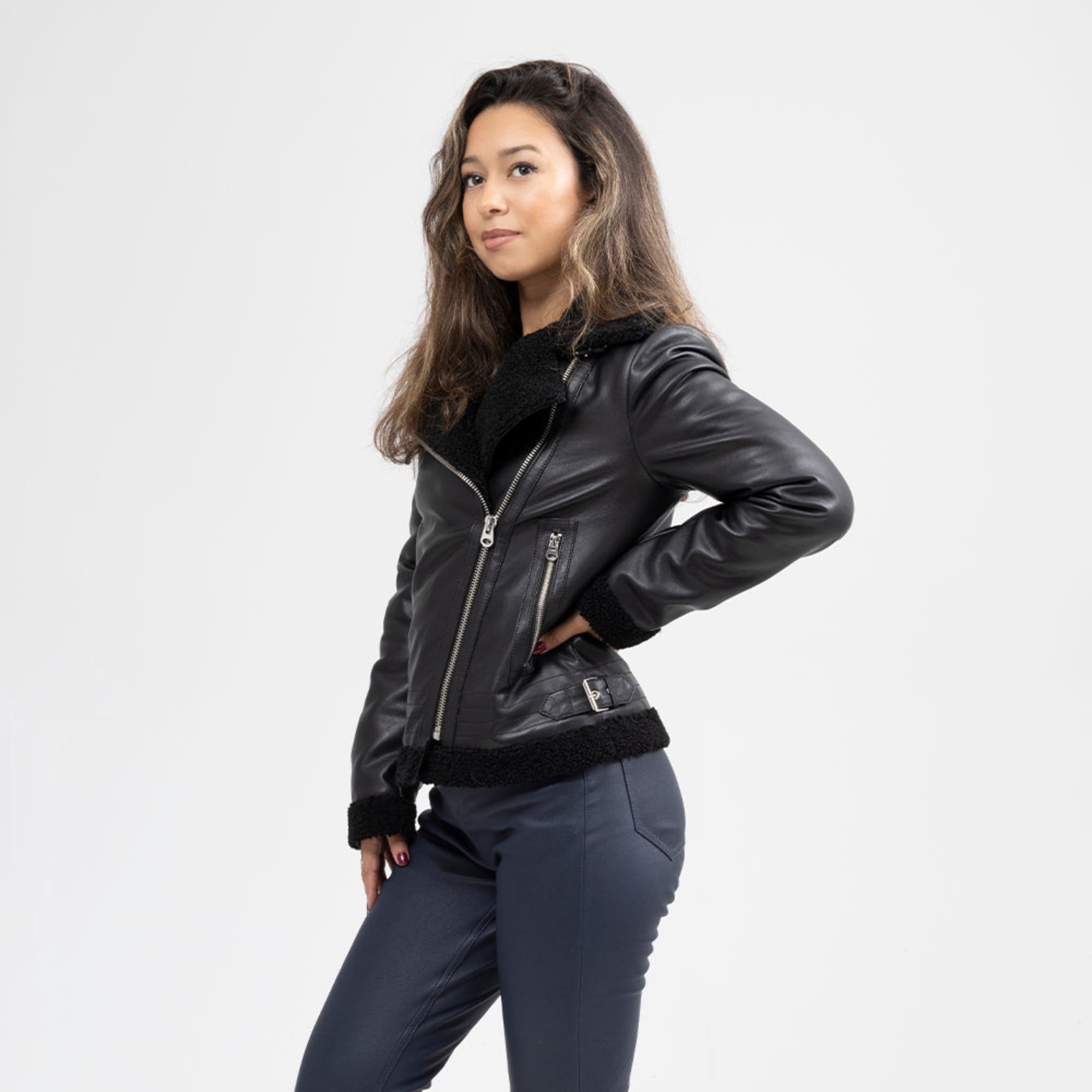 Chelsea - Women's Leather Jacket Women's Leather Jacket Whet Blu NYC