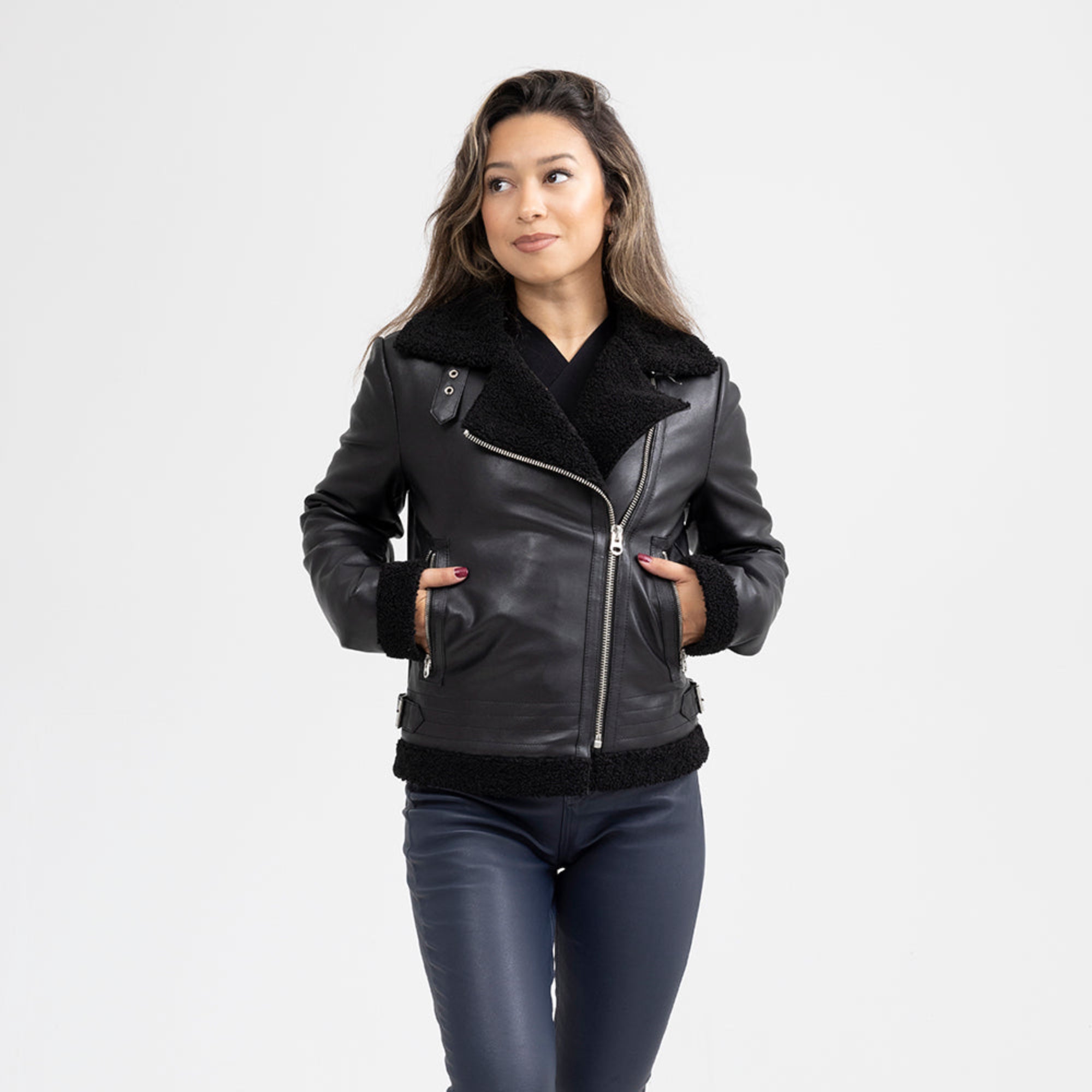 Chelsea - Women's Leather Jacket Women's Leather Jacket Whet Blu NYC