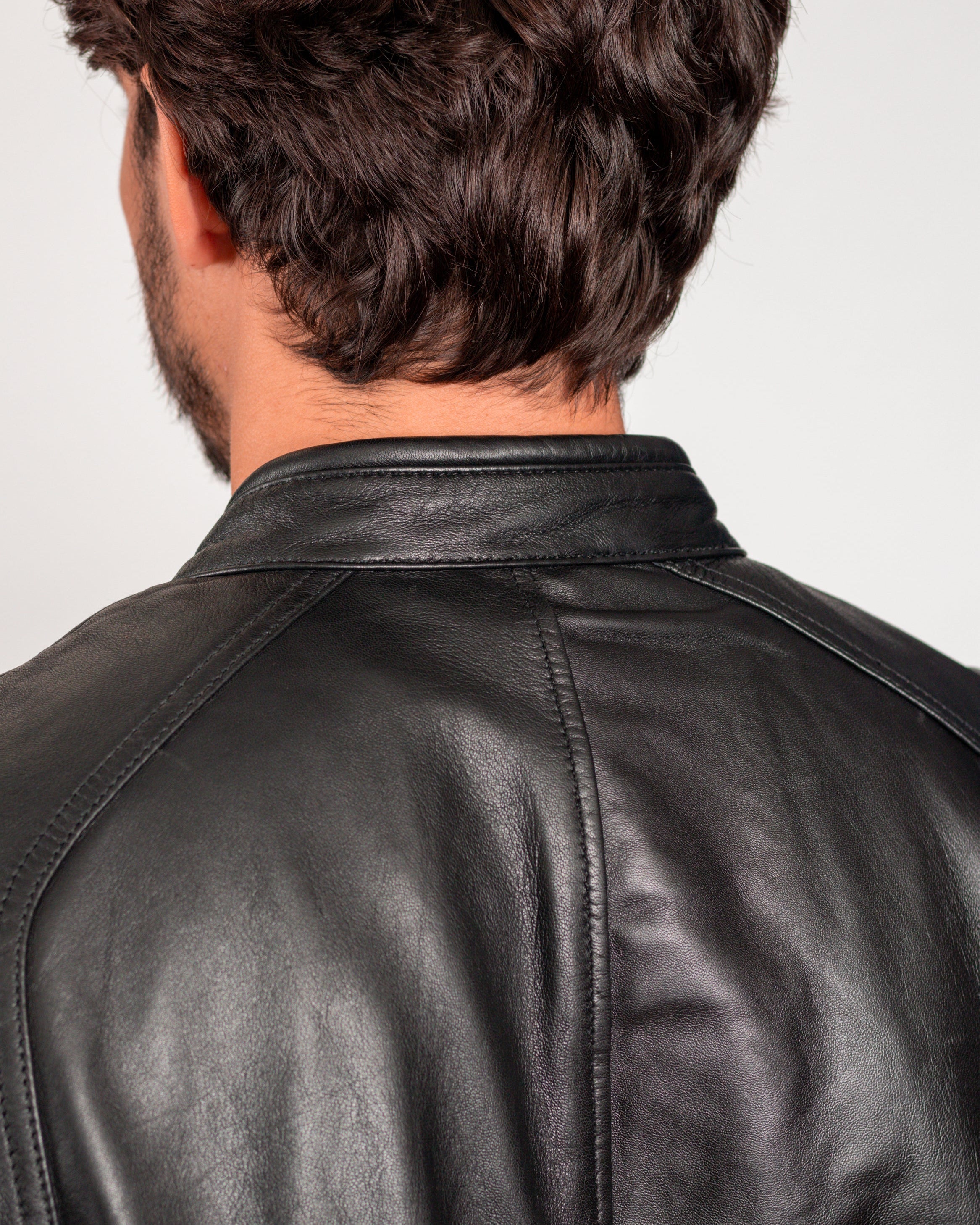 Clark Mens leather Jacket Men's Leather Jacket Whet Blu NYC