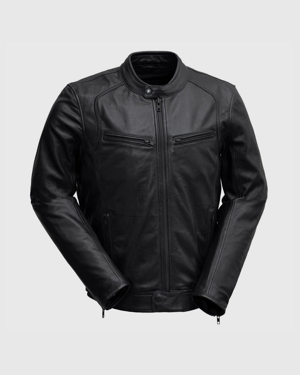 Clark Mens leather Jacket Men's Leather Jacket Whet Blu NYC