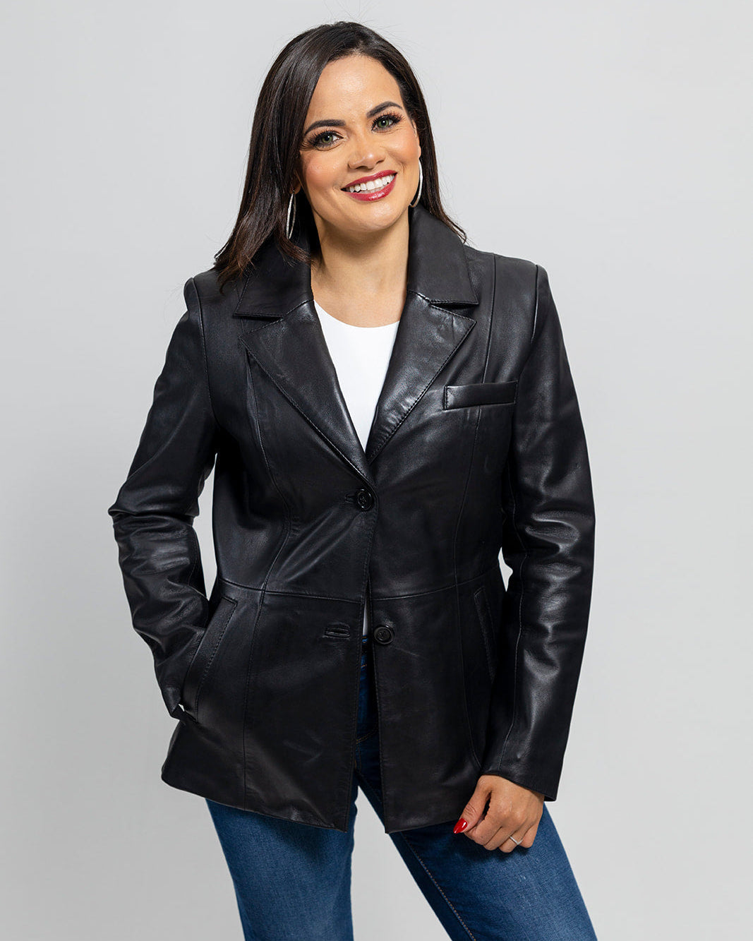 Dahlia Womens Fashion Leather Jacket Women's Leather Jacket