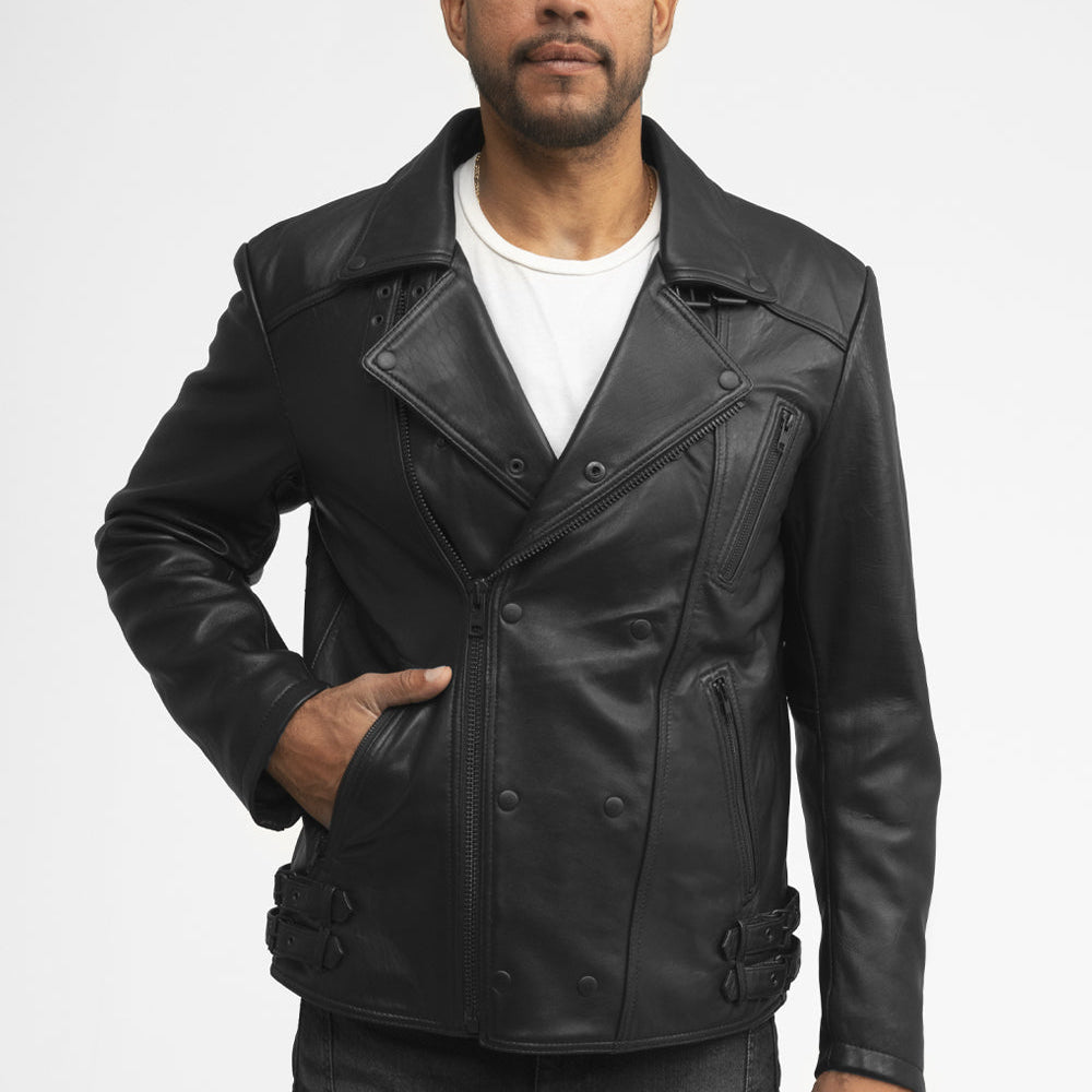 Domanico Mens Fashion Jacket Men's New Zealand Lambskin Jacket