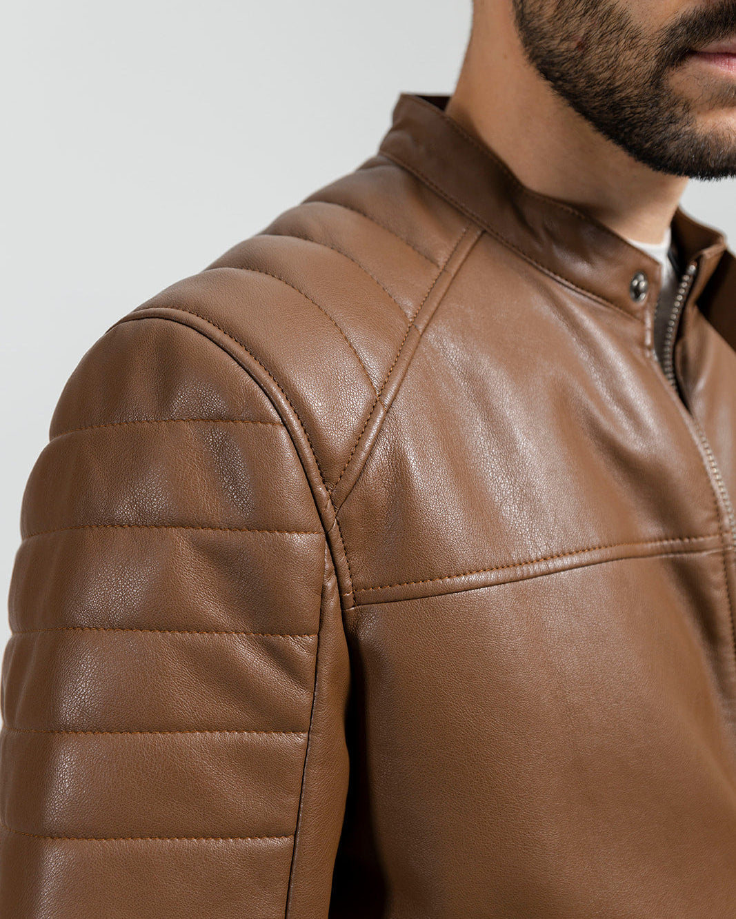Dustin Men's Vegan Faux Leather Jacket Men's Vegan Faux Leather jacket Whet Blu NYC
