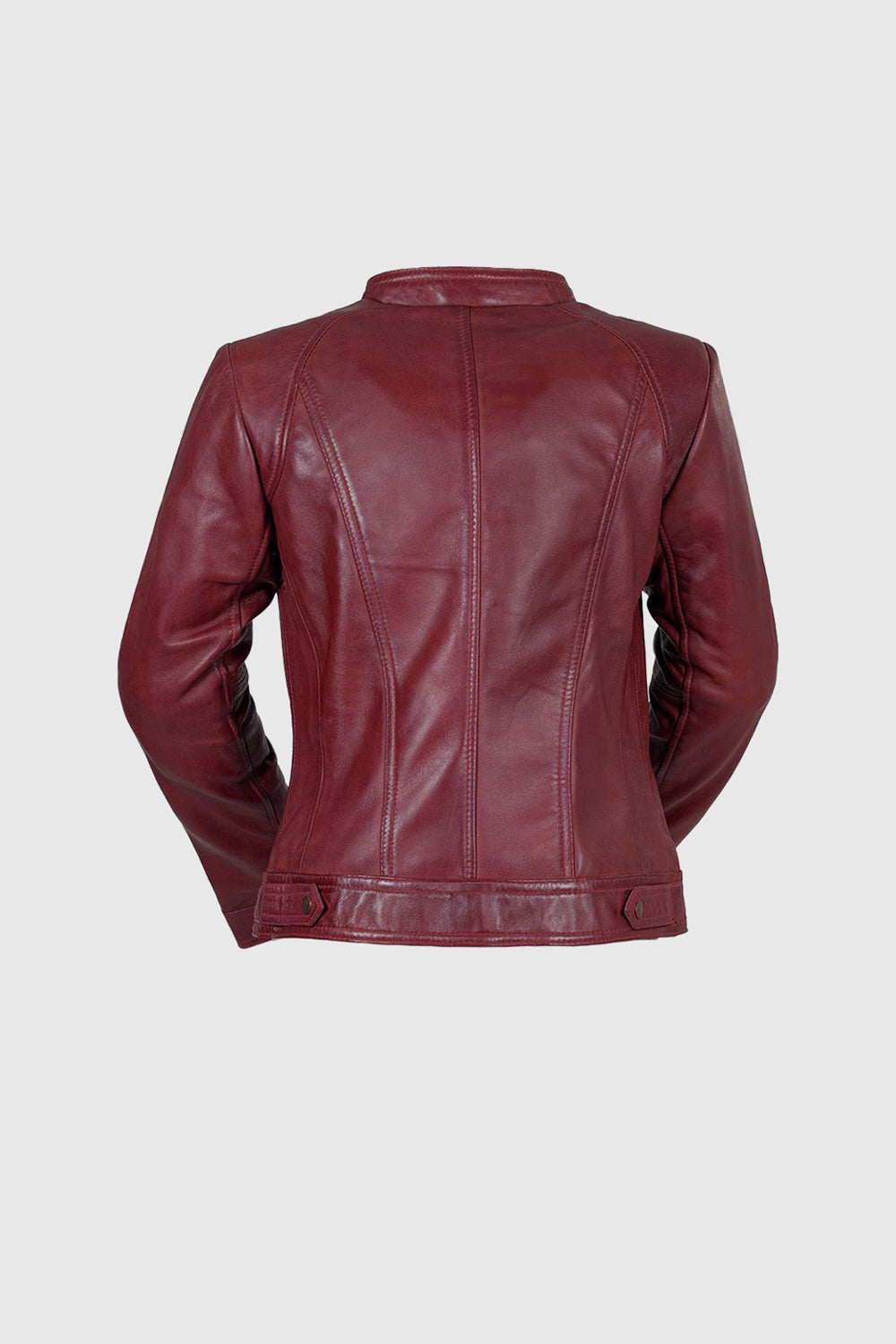 Favorite Womens Fashion Leather Jacket Oxblood Women's Leather Jacket Whet Blu NYC