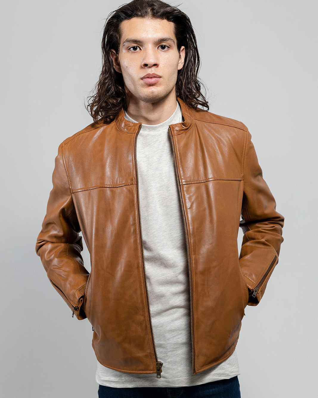 Grayson Leather Jacket Men's Leather Jacket