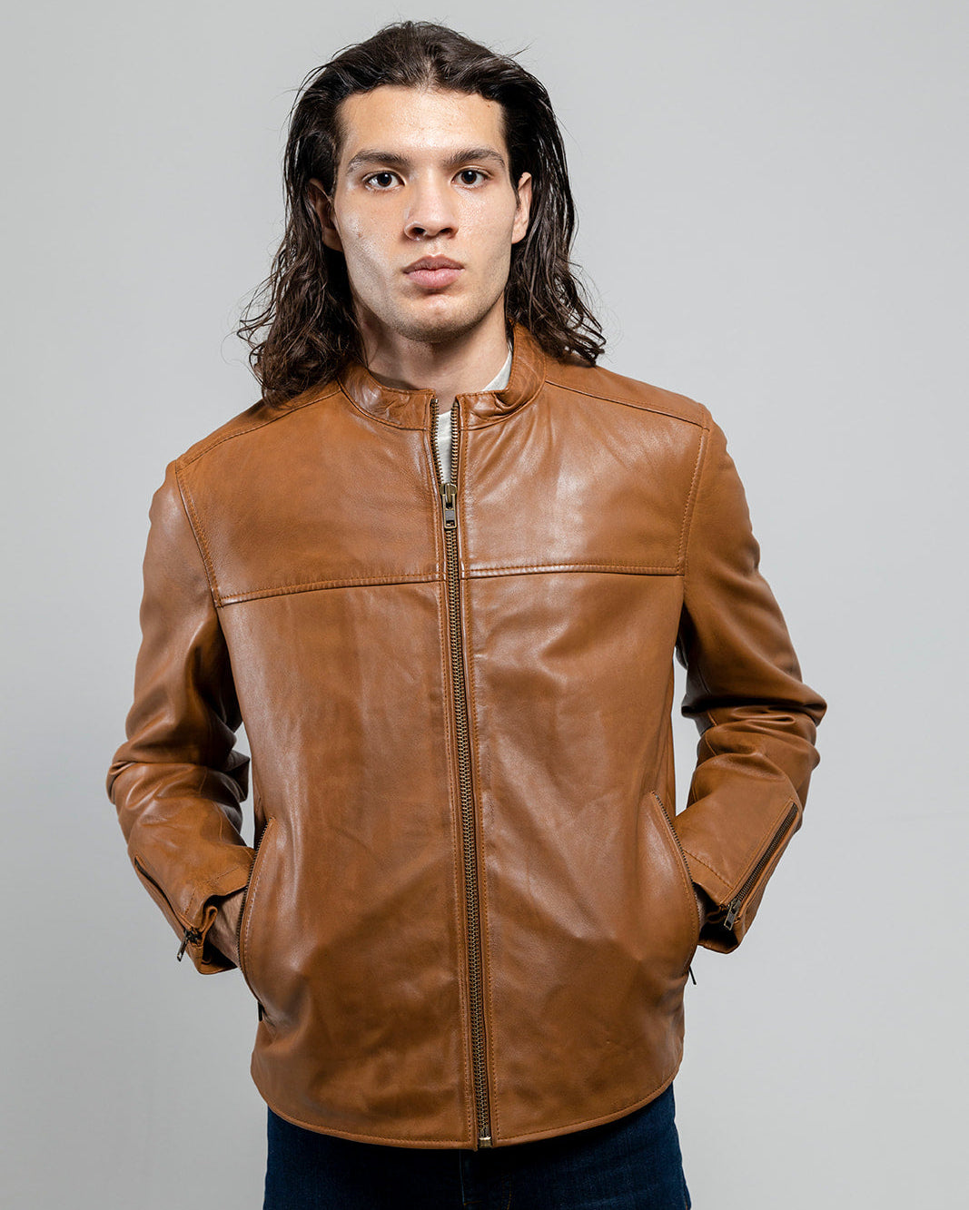 Grayson Leather Jacket Men's Leather Jacket