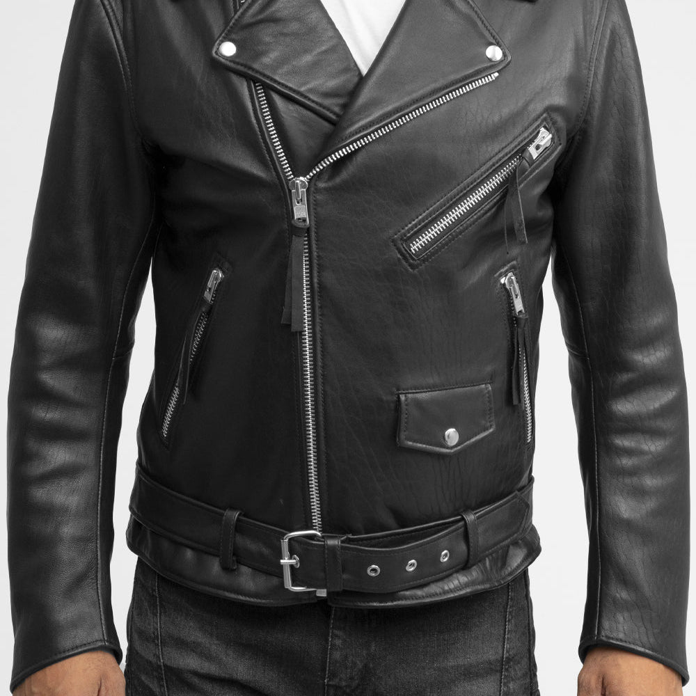 Jay Mens Fashion Leather Jacket Men's New Zealand Lambskin Jacket