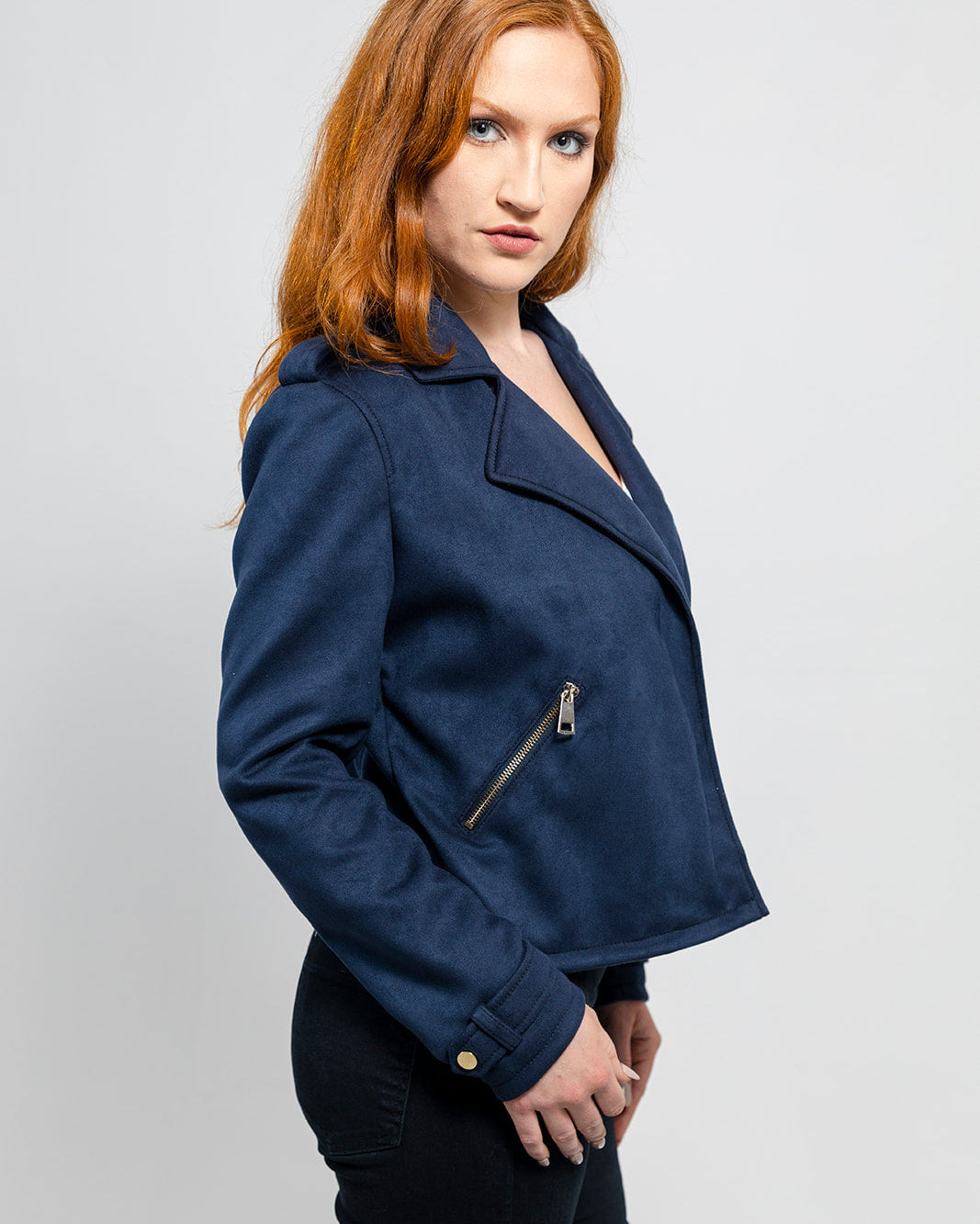 Megan Women's Vegan Faux Leather Jacket Women's Vegan Faux Leather Jacket Whet Blu NYC