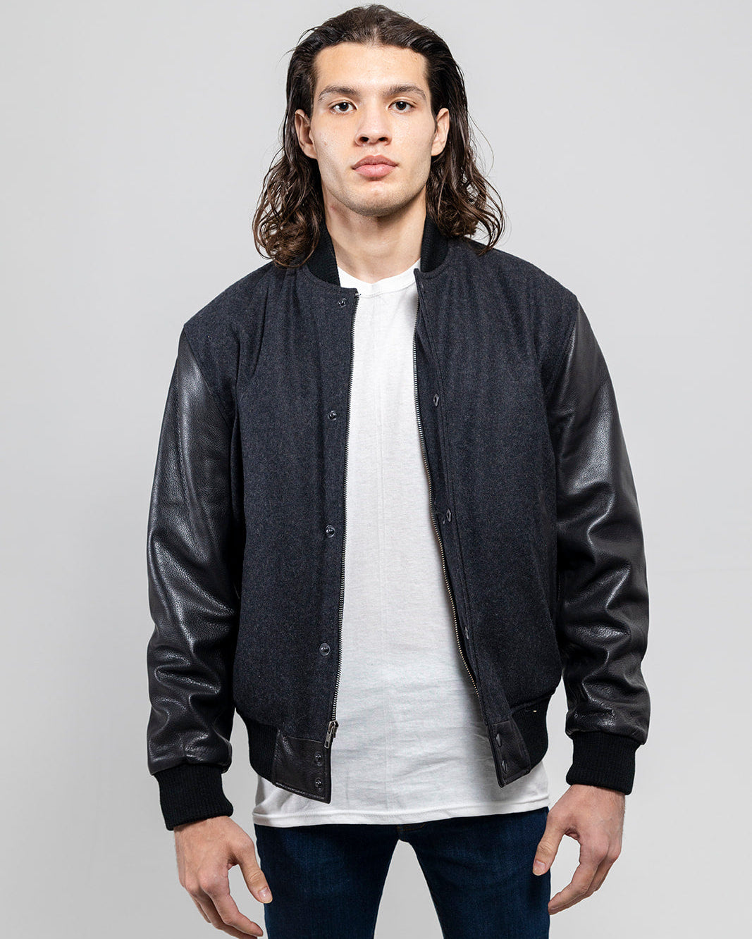 Mens Varsity Bomber Jacket Men's Varsity Bomber Jacker