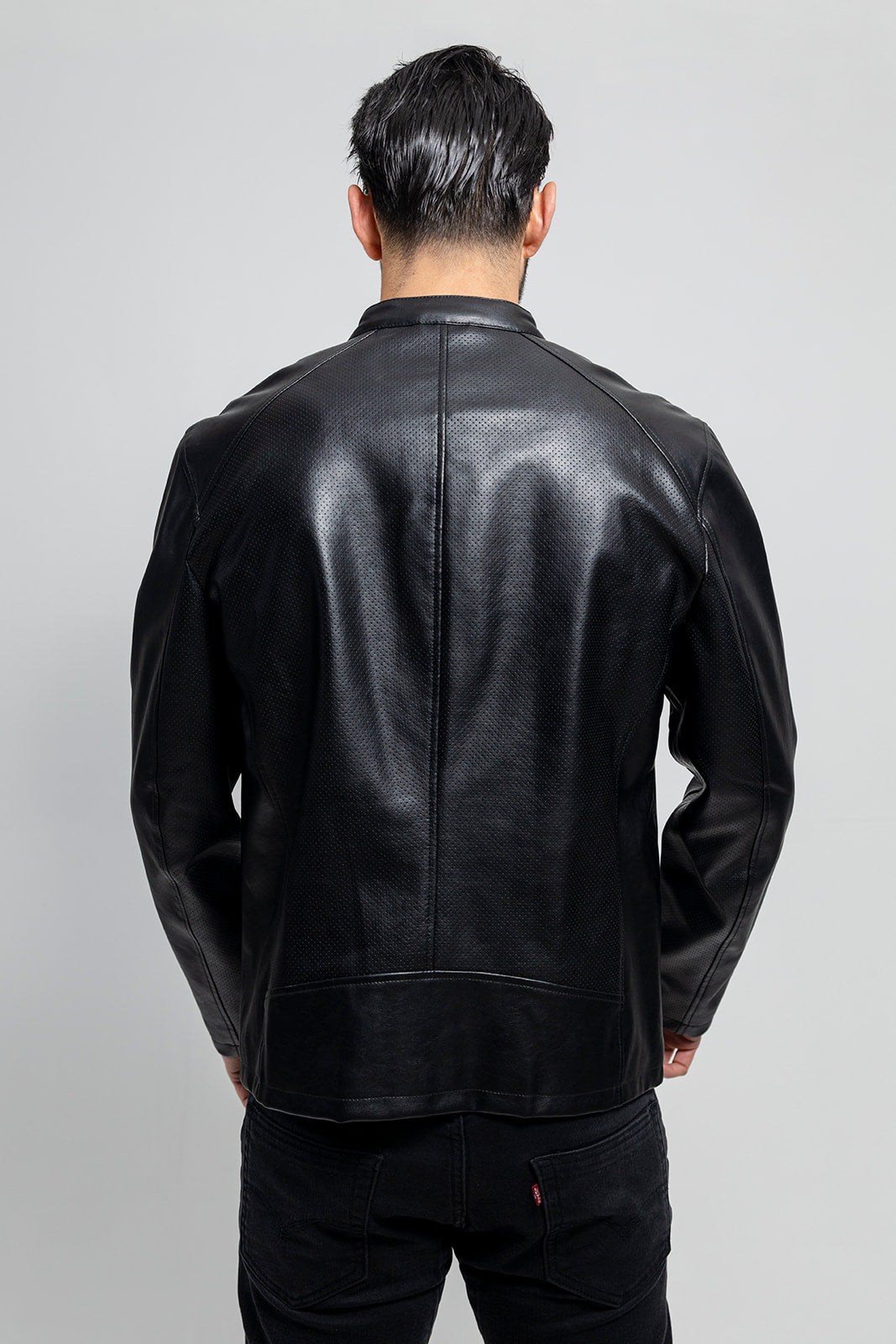 vegan leather jacket mens