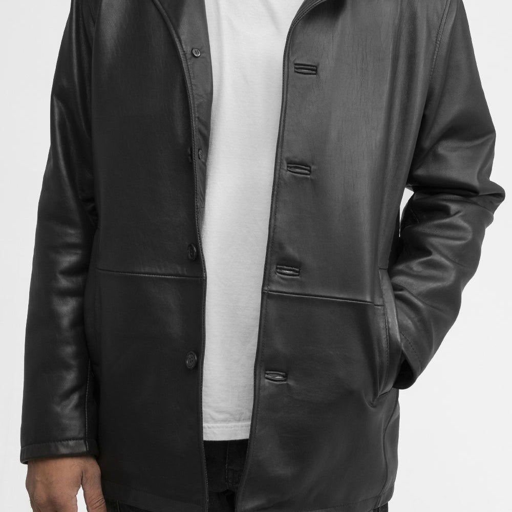 Strata Mens Fashion Leather Jacket Men's New Zealand Lambskin Jacket