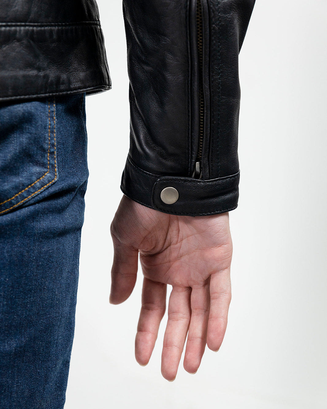Axel Mens Leather Jacket Men's Leather Jacket Whet Blu NYC