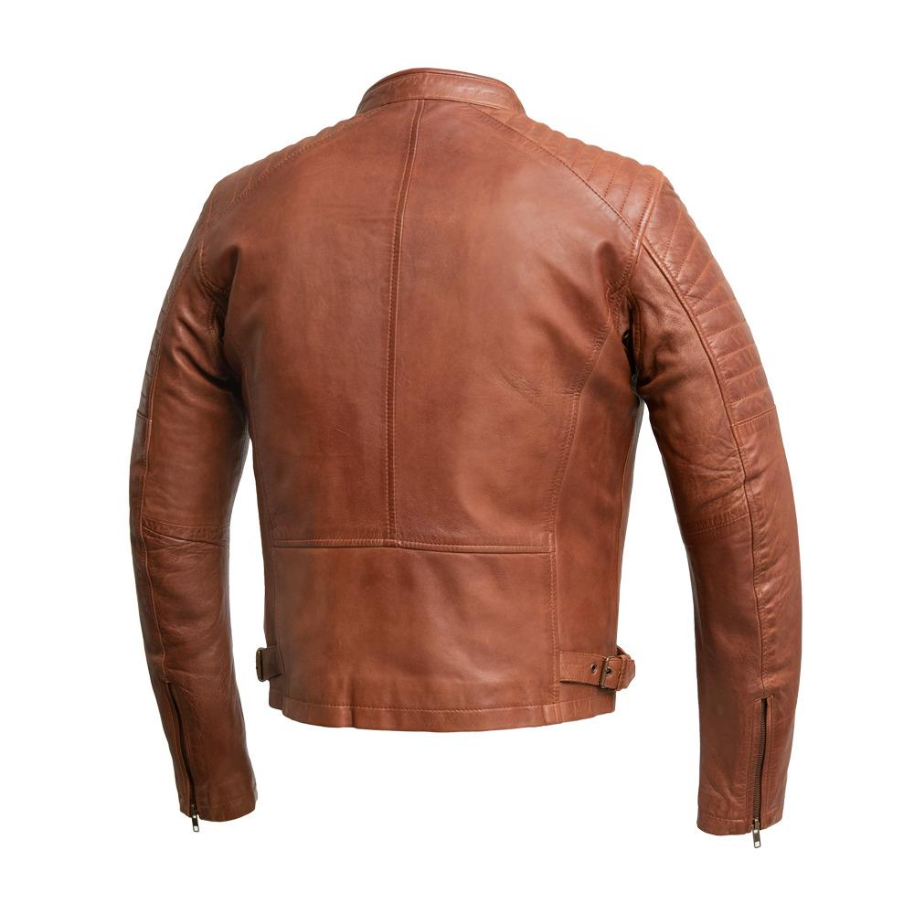Zack Men's Fashion Leather Jacket Men's Leather Jacket FMCo NY