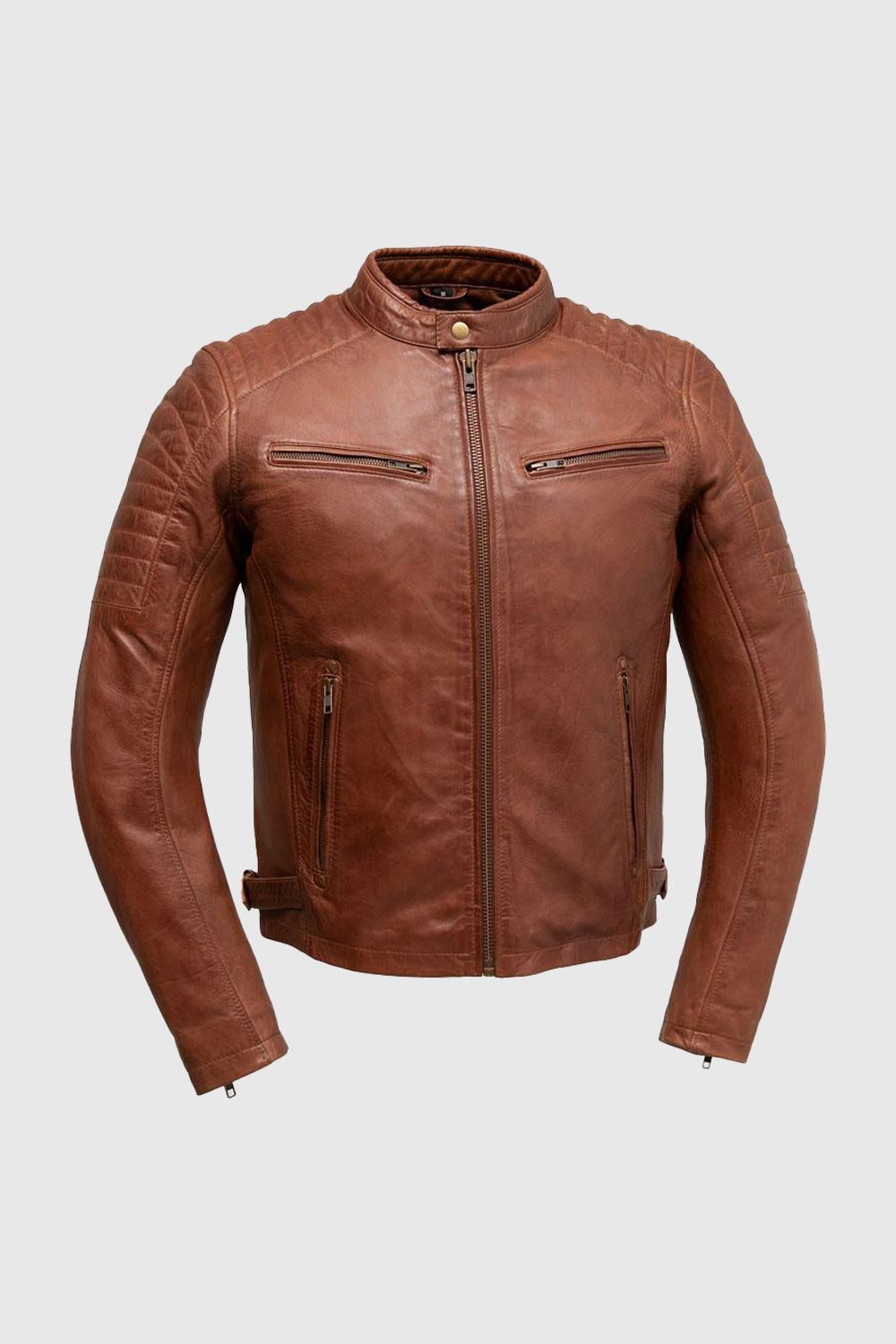 Zack Men's Fashion Leather Jacket Men's Leather Jacket FMCo NY