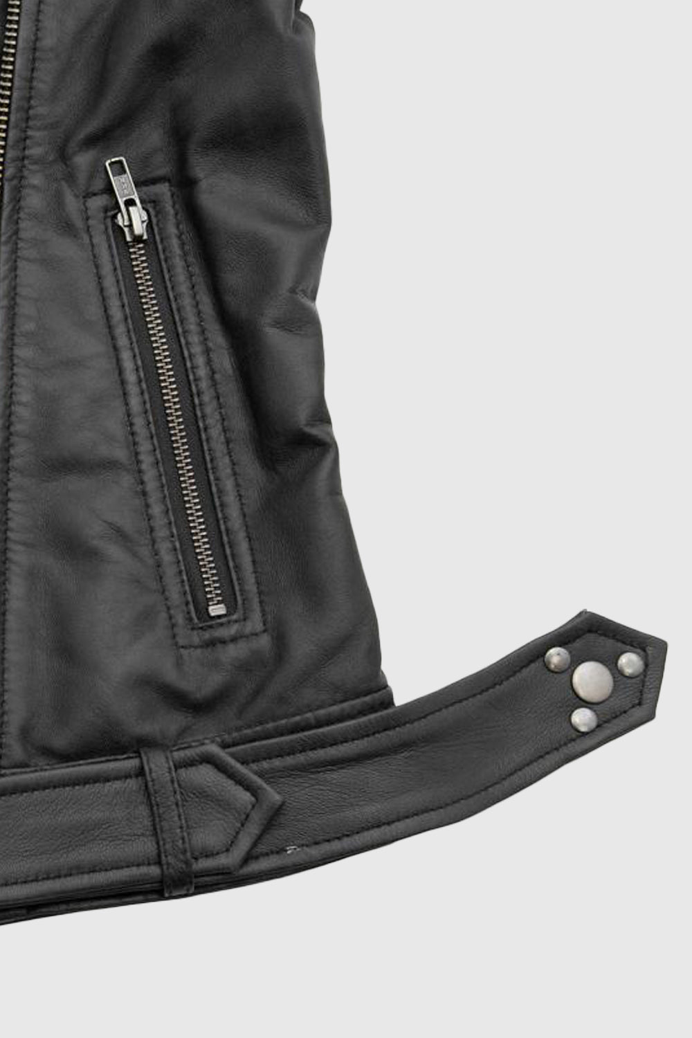 Chloe womens Fashion Leather Jacket Black Women's Leather Jacket Whet Blu NYC