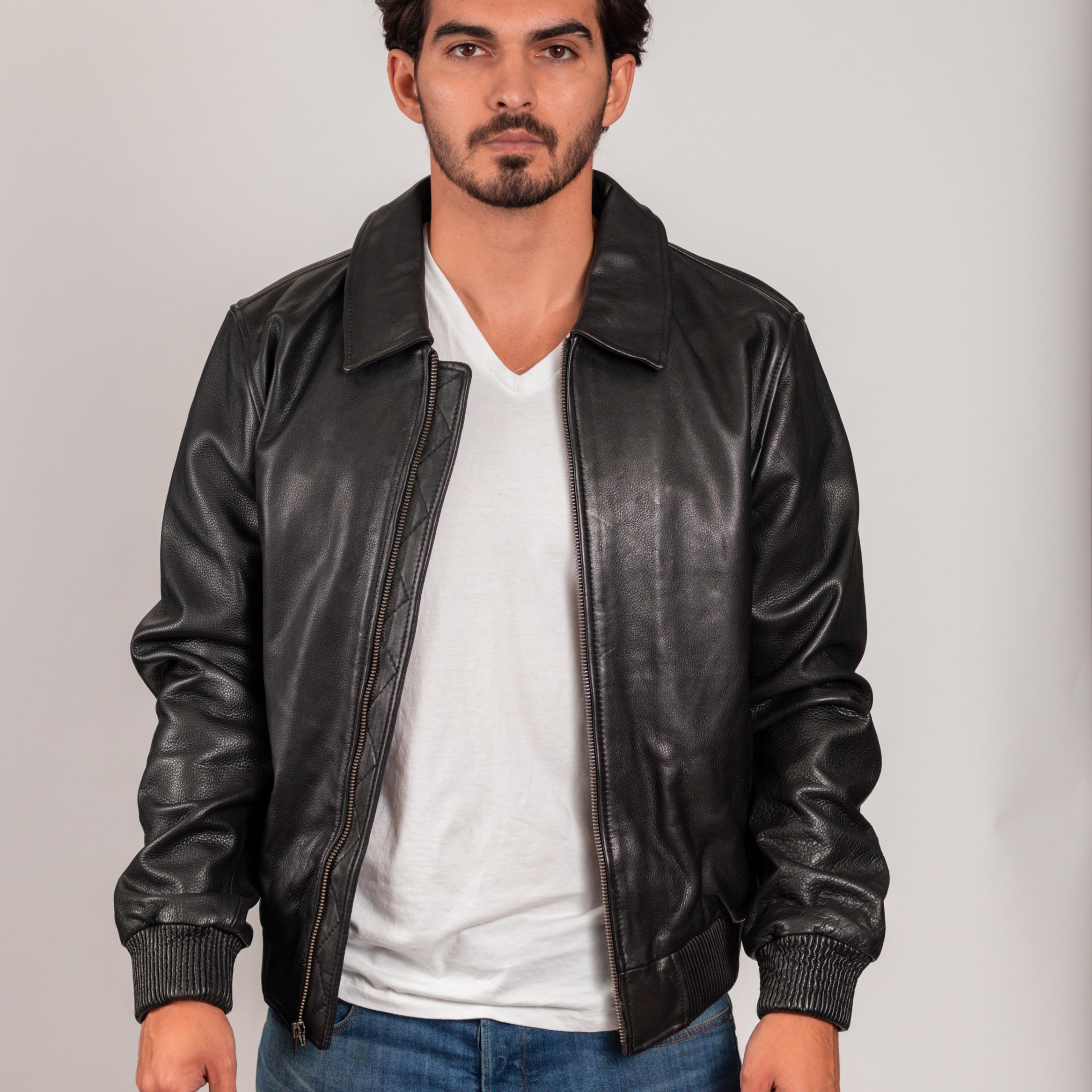 Castor - Mens Fashion Leather Jacket Men's Leather Jacket