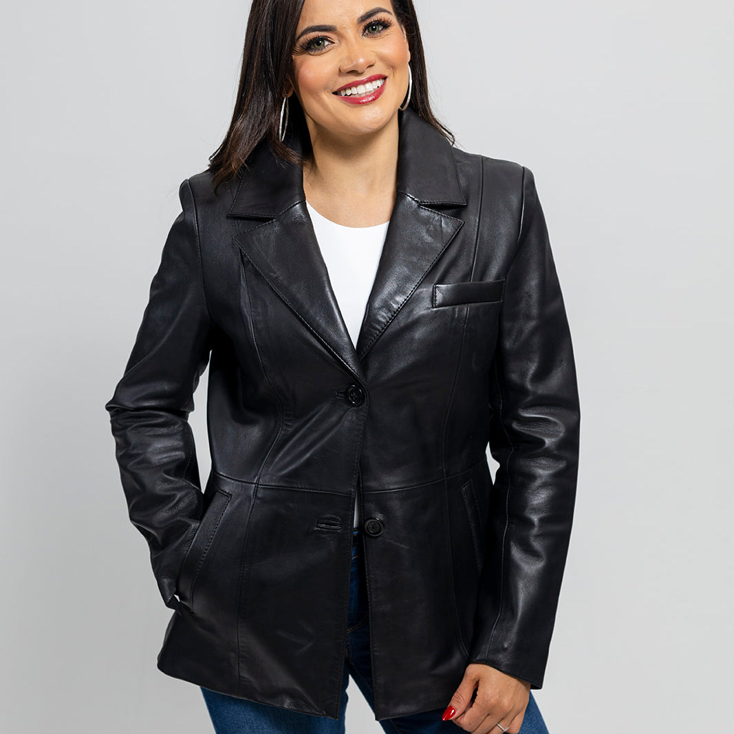 Dahlia Womens Fashion Leather Jacket Women's Leather Jacket