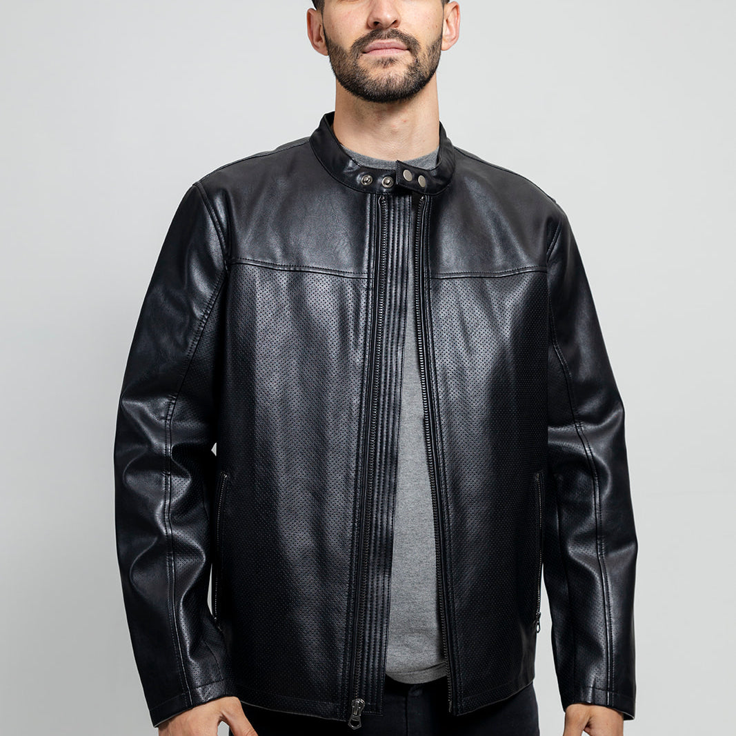 vegan leather jacket mens