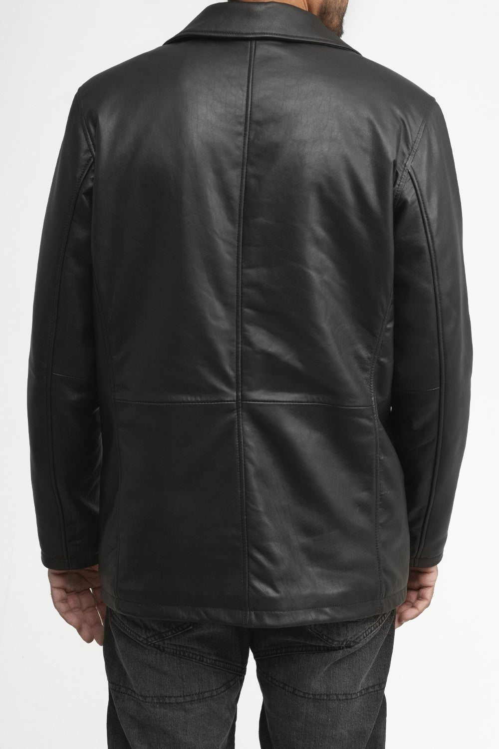 Strata Mens Fashion Leather Jacket Men's New Zealand Lambskin Jacket
