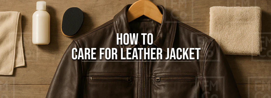 How to Care for Leather Jackets?